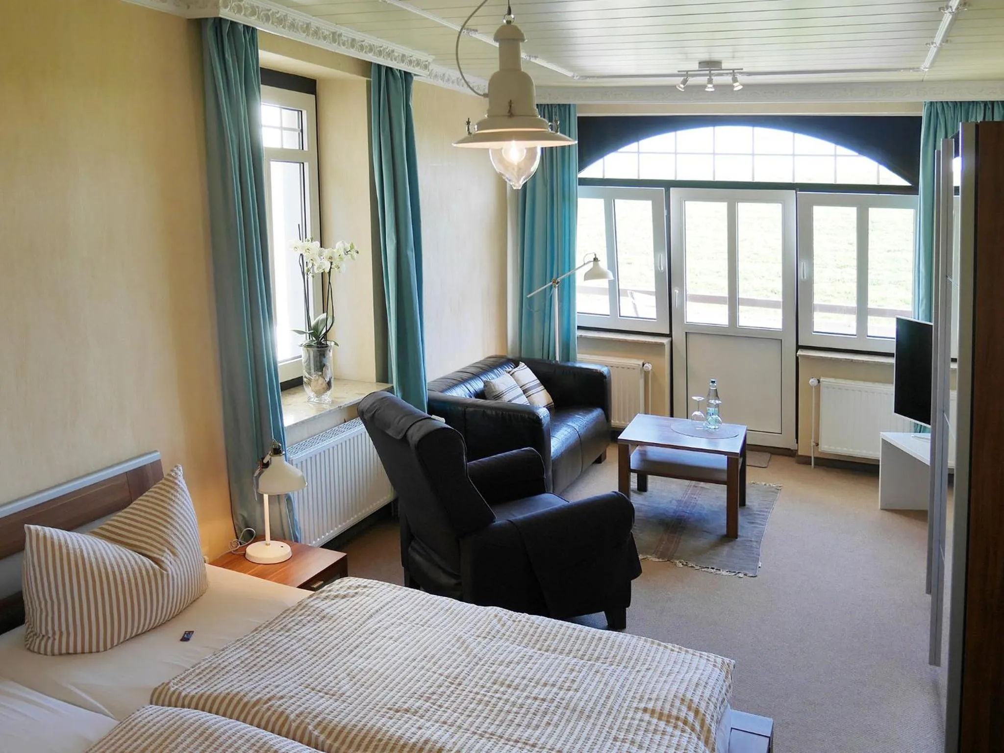 Photo of the whole room, Bed in Hus Kiek in de See