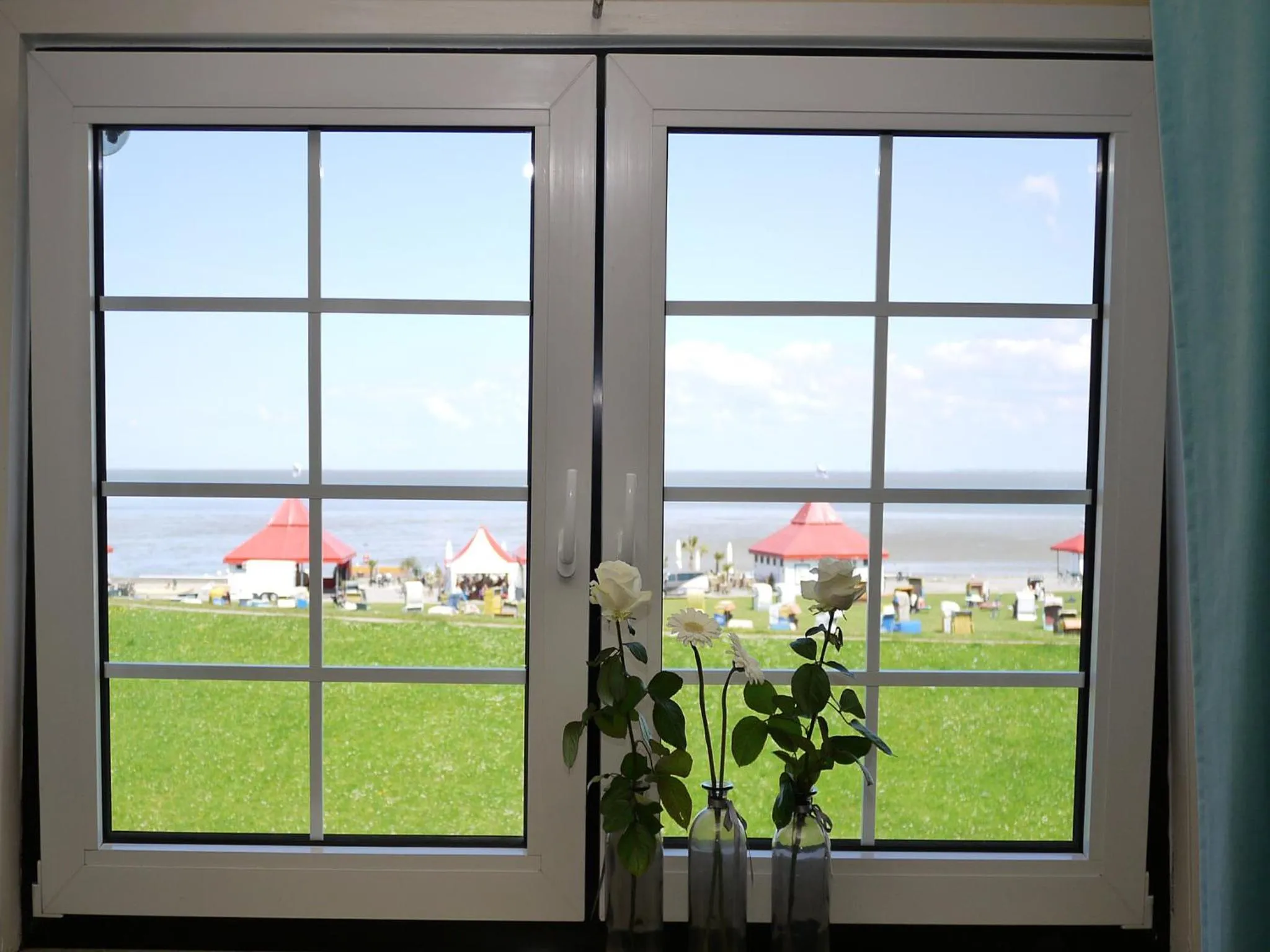 Garden view in Hus Kiek in de See