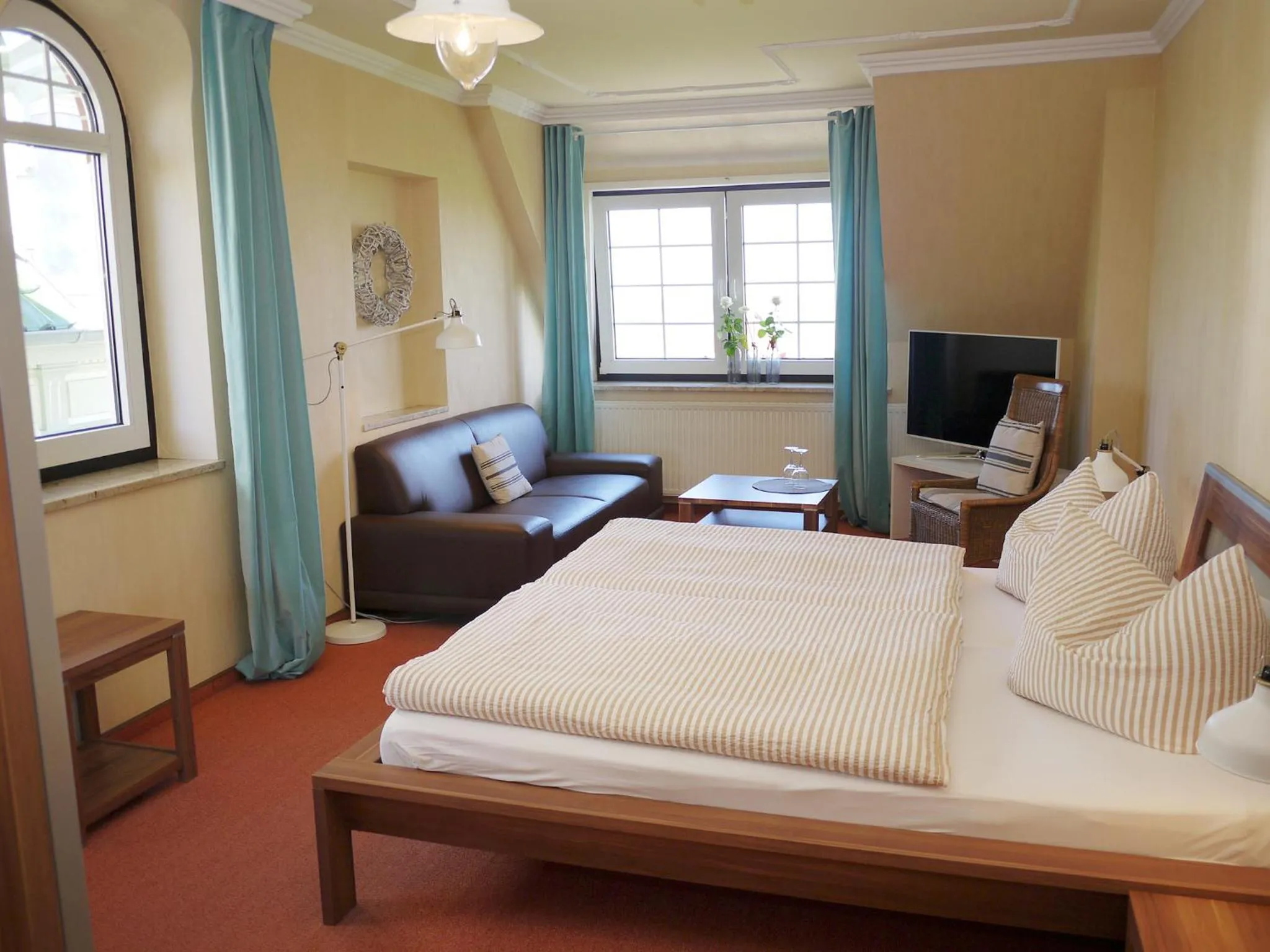 Photo of the whole room, Bed in Hus Kiek in de See