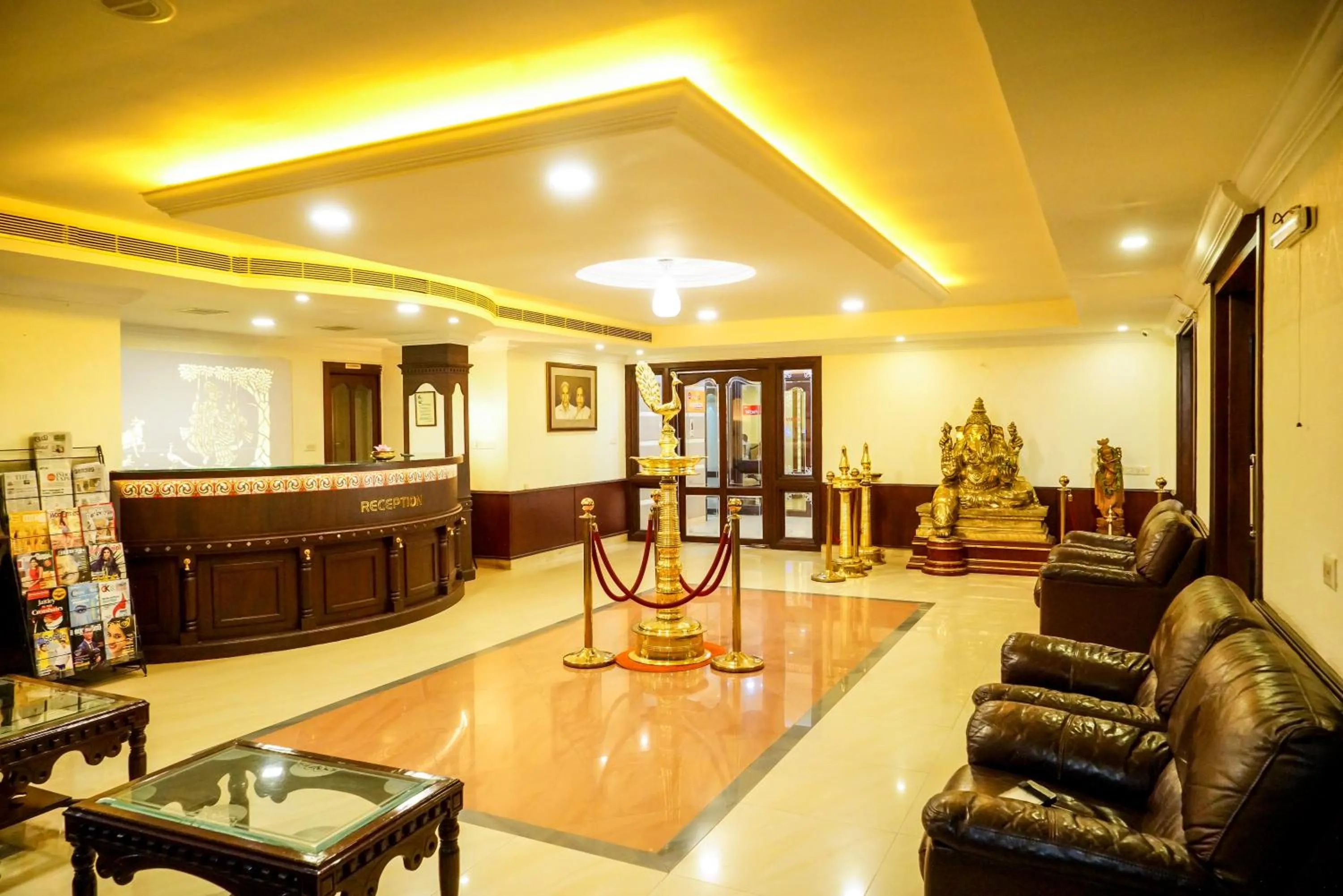 Lobby or reception in Hotel Horizon International