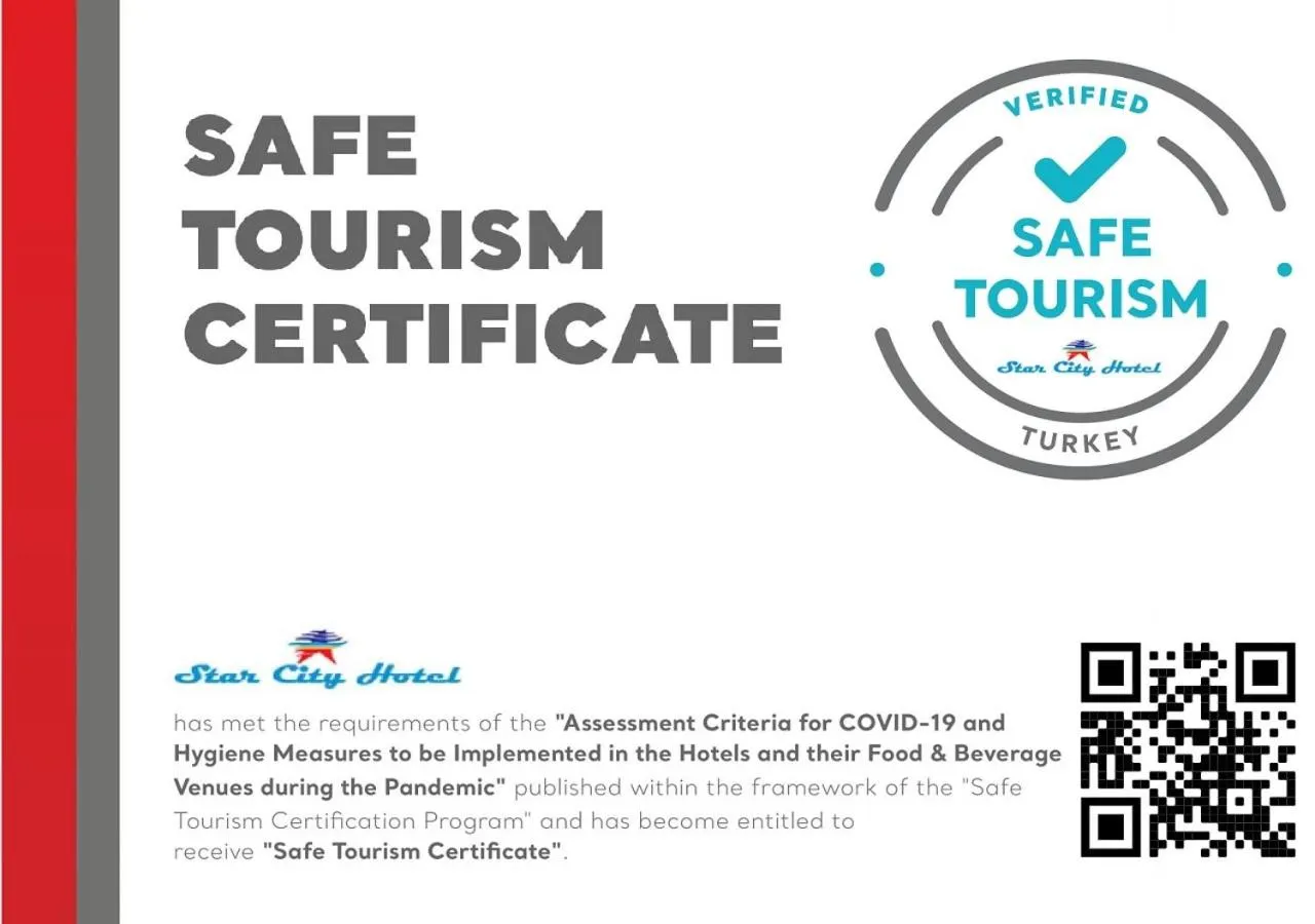 Certificate/Award in Star City Hotel