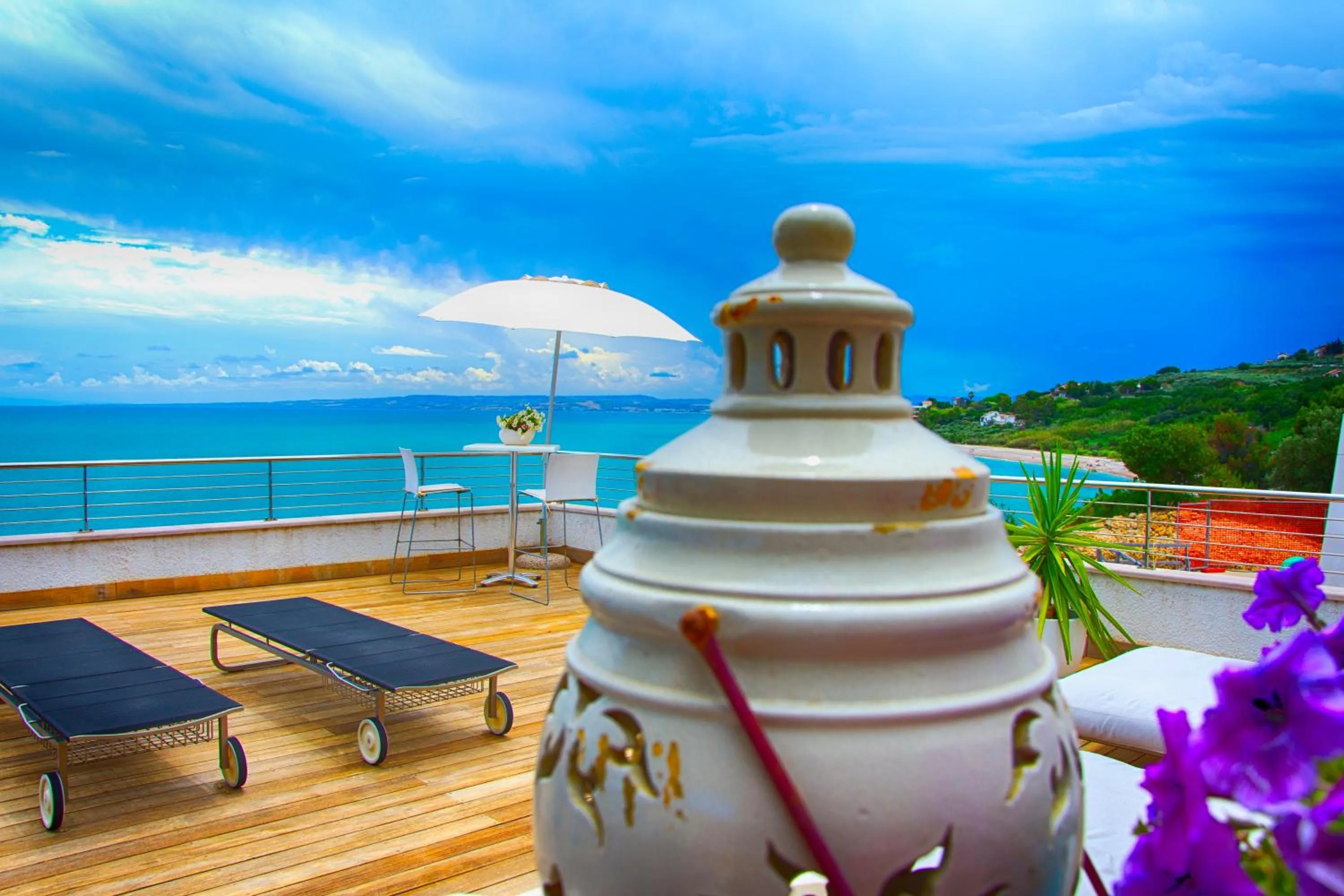 Balcony/Terrace in B&B alla Canale