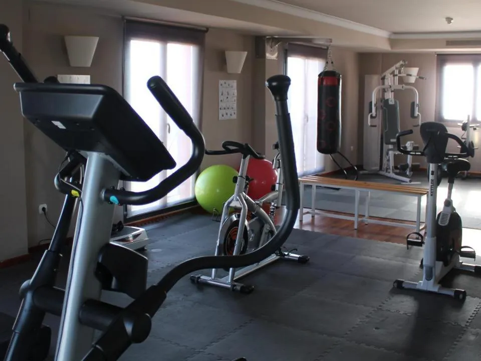 Fitness centre/facilities in Hotel Restaurante El Tollo
