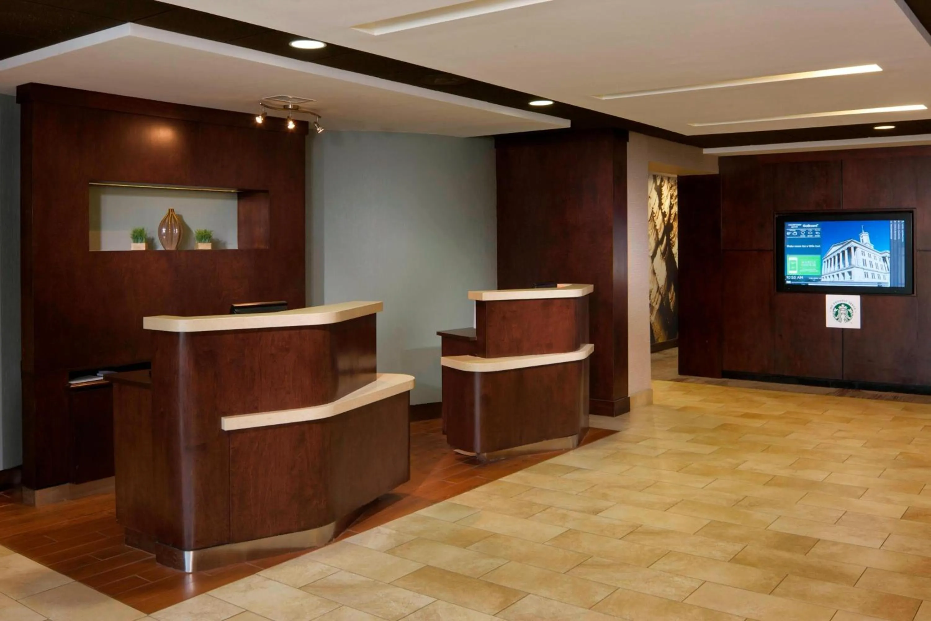 Lobby or reception in Courtyard by Marriott Jackson