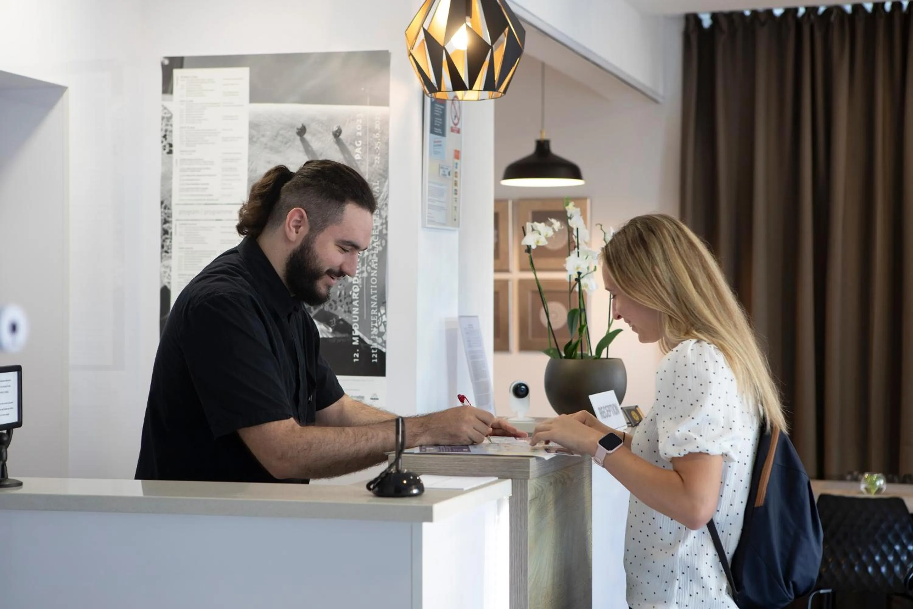 Lobby or reception in Boutique Hotel Intermezzo - Pag centre
