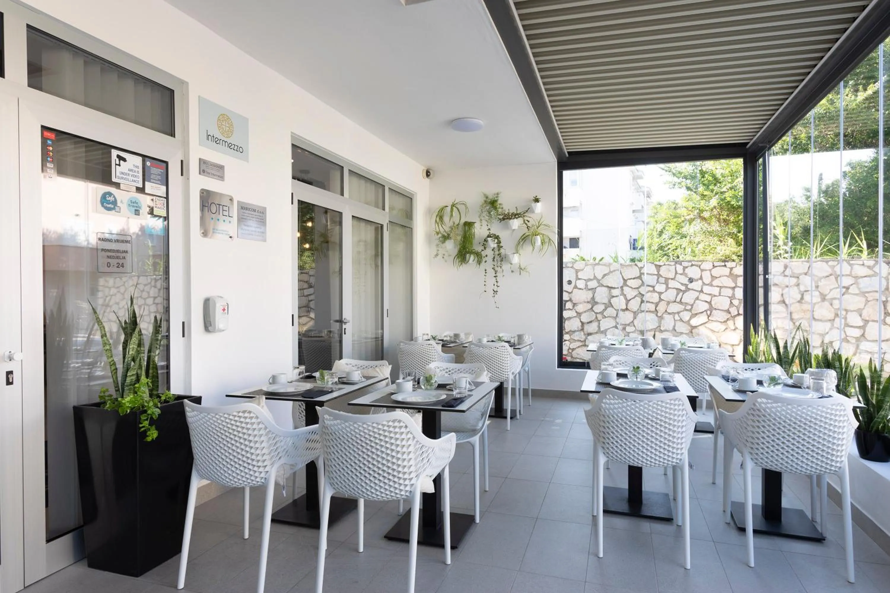 Balcony/Terrace in Boutique Hotel Intermezzo - Pag centre