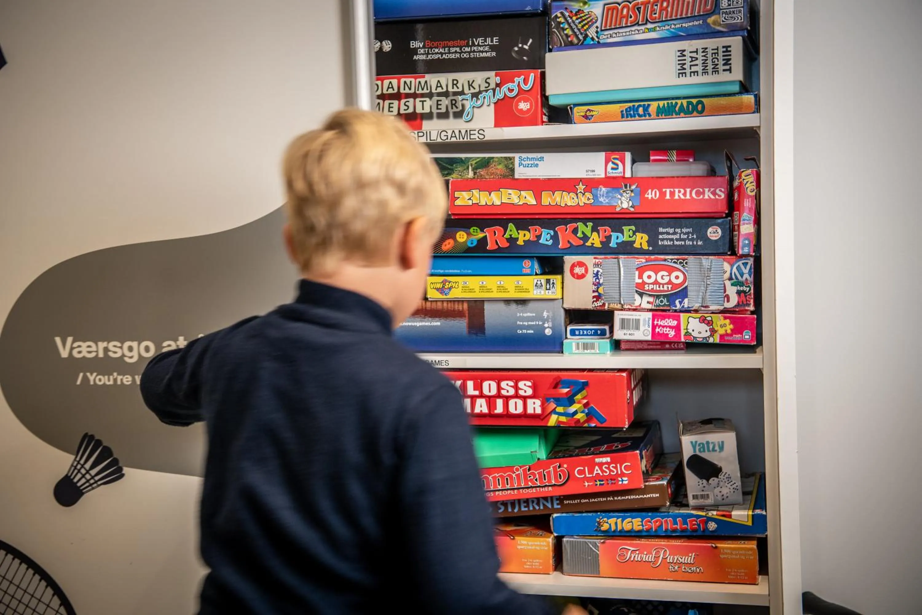 Library in Kolding Hotel Apartments