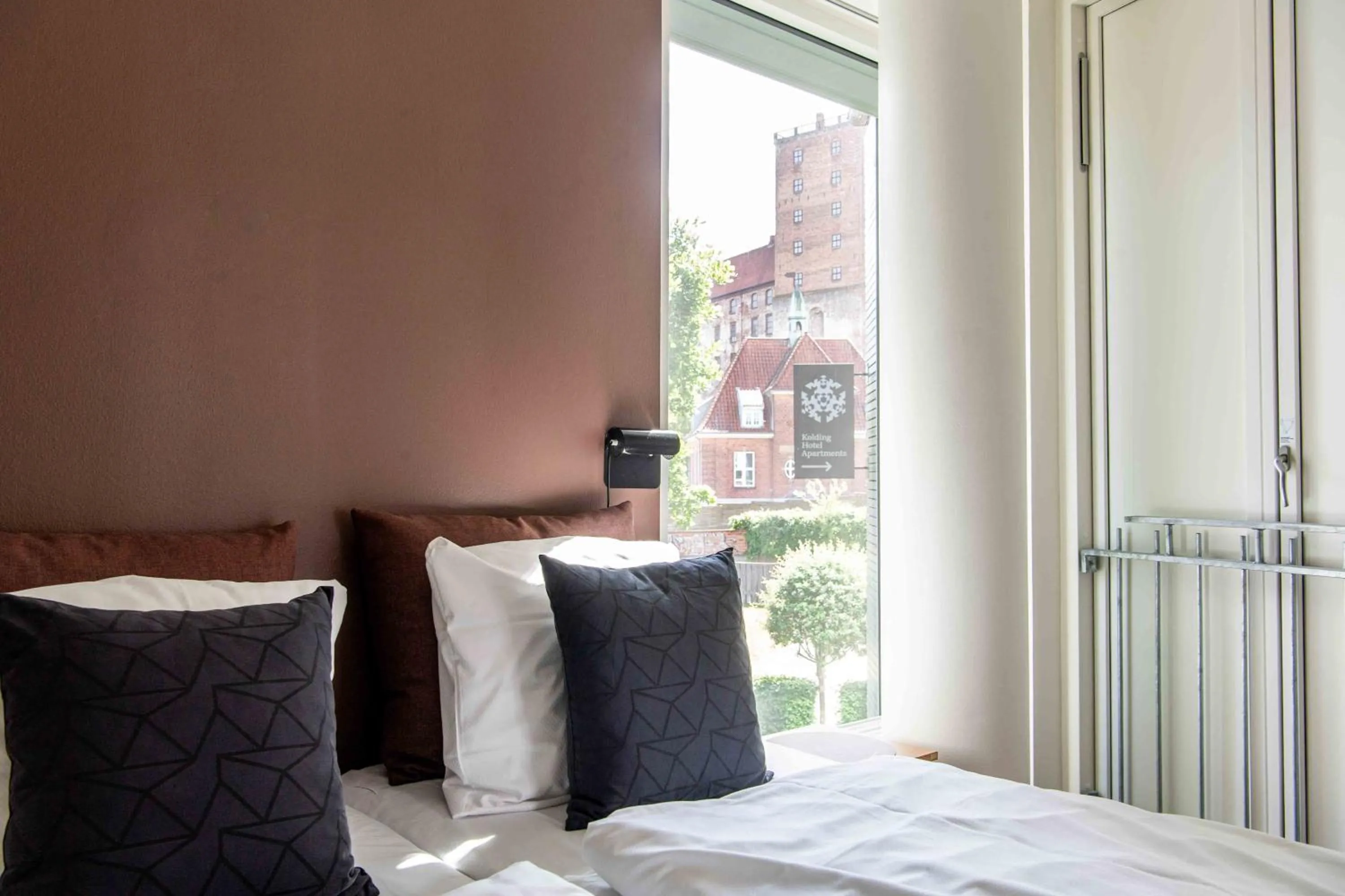 Bedroom, Bed in Kolding Hotel Apartments