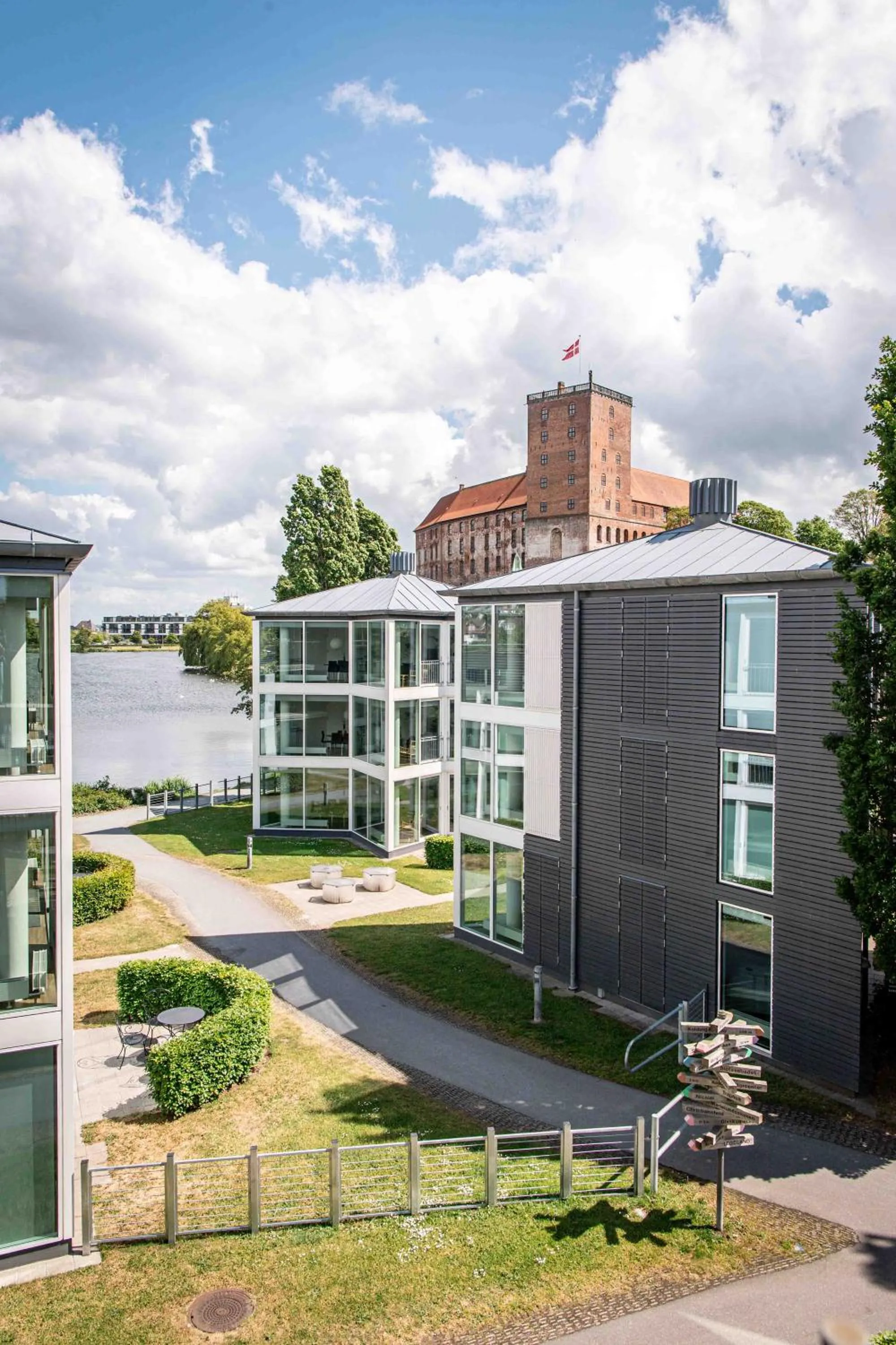Property building in Kolding Hotel Apartments