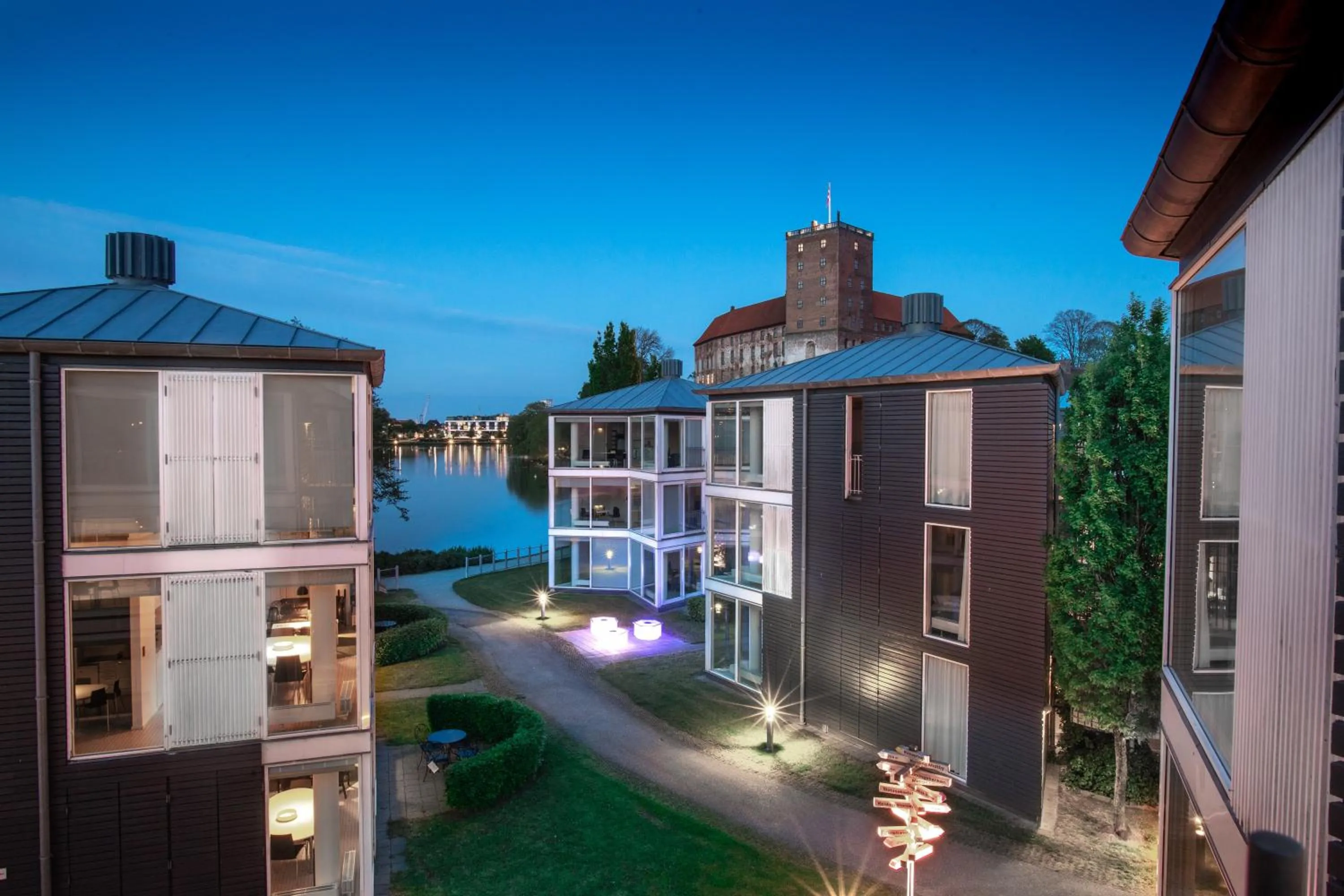 Property building in Kolding Hotel Apartments