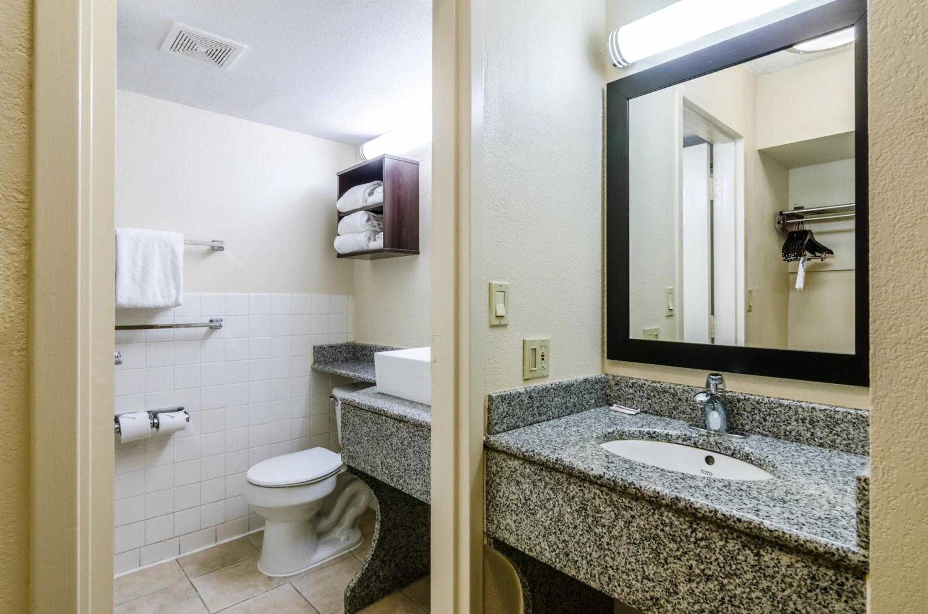 Bathroom in Red Roof Inn PLUS+ Wichita East