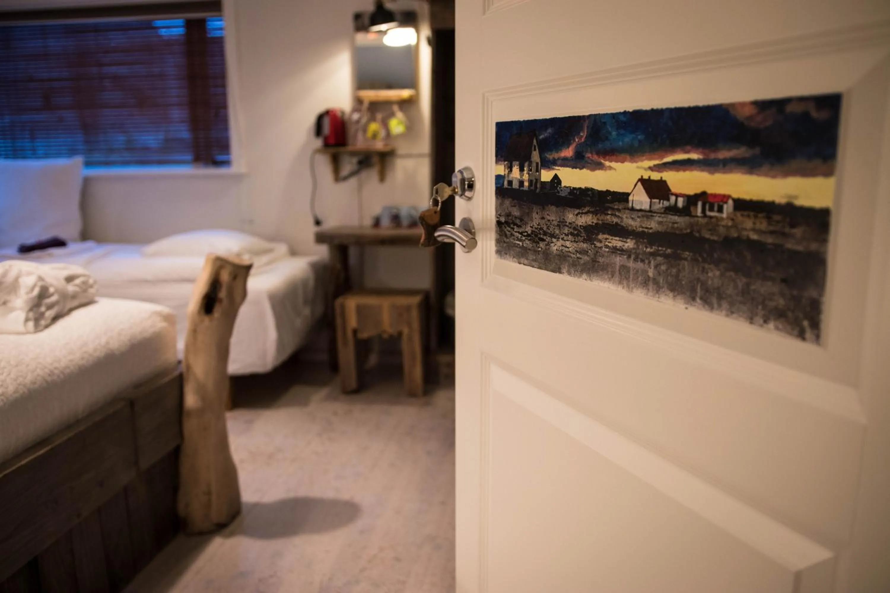 Decorative detail, Bed in Guesthouse 1x6