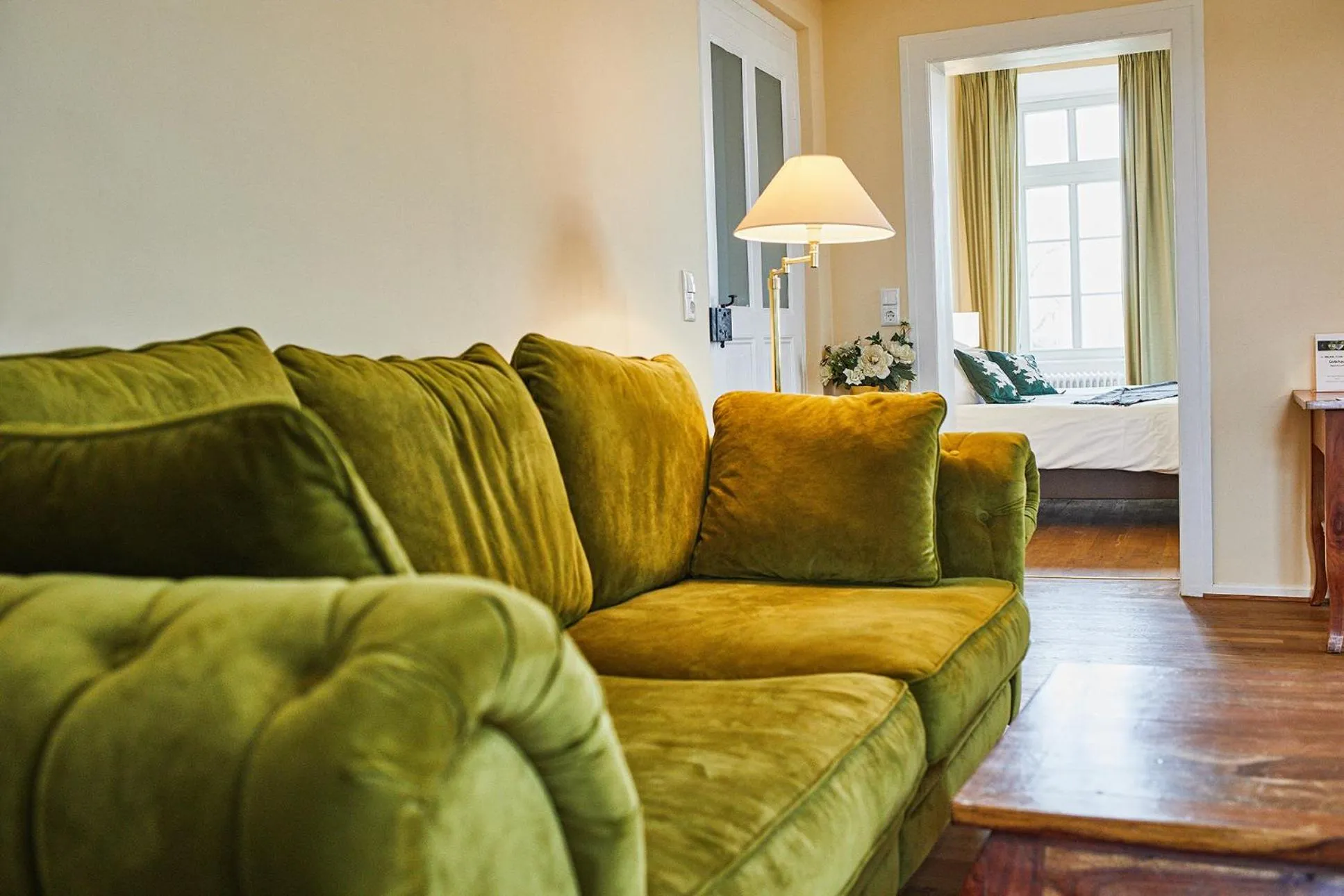 Living room in Gutshotel Baron Knyphausen