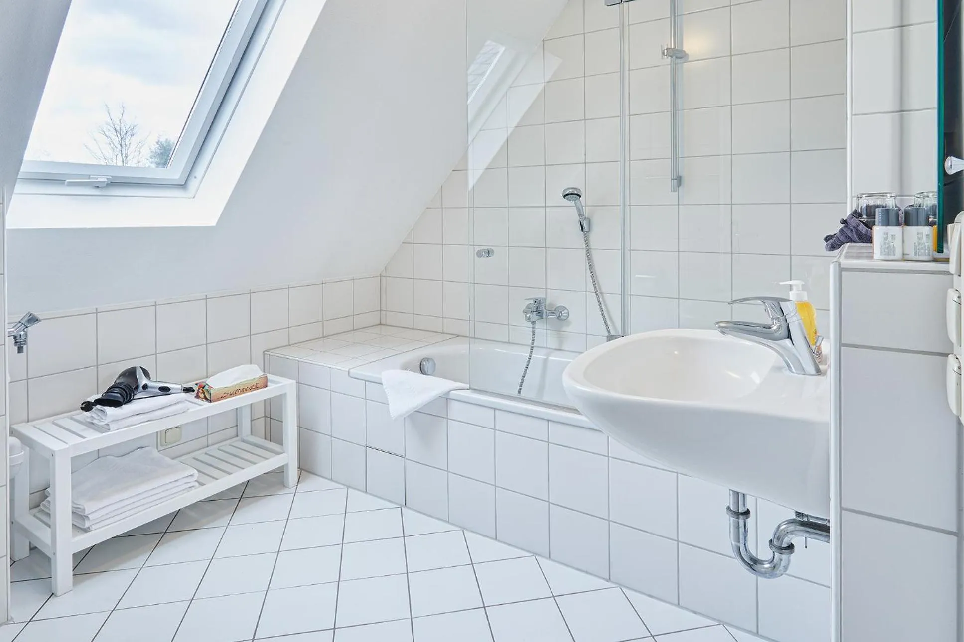 Bathroom in Gutshotel Baron Knyphausen