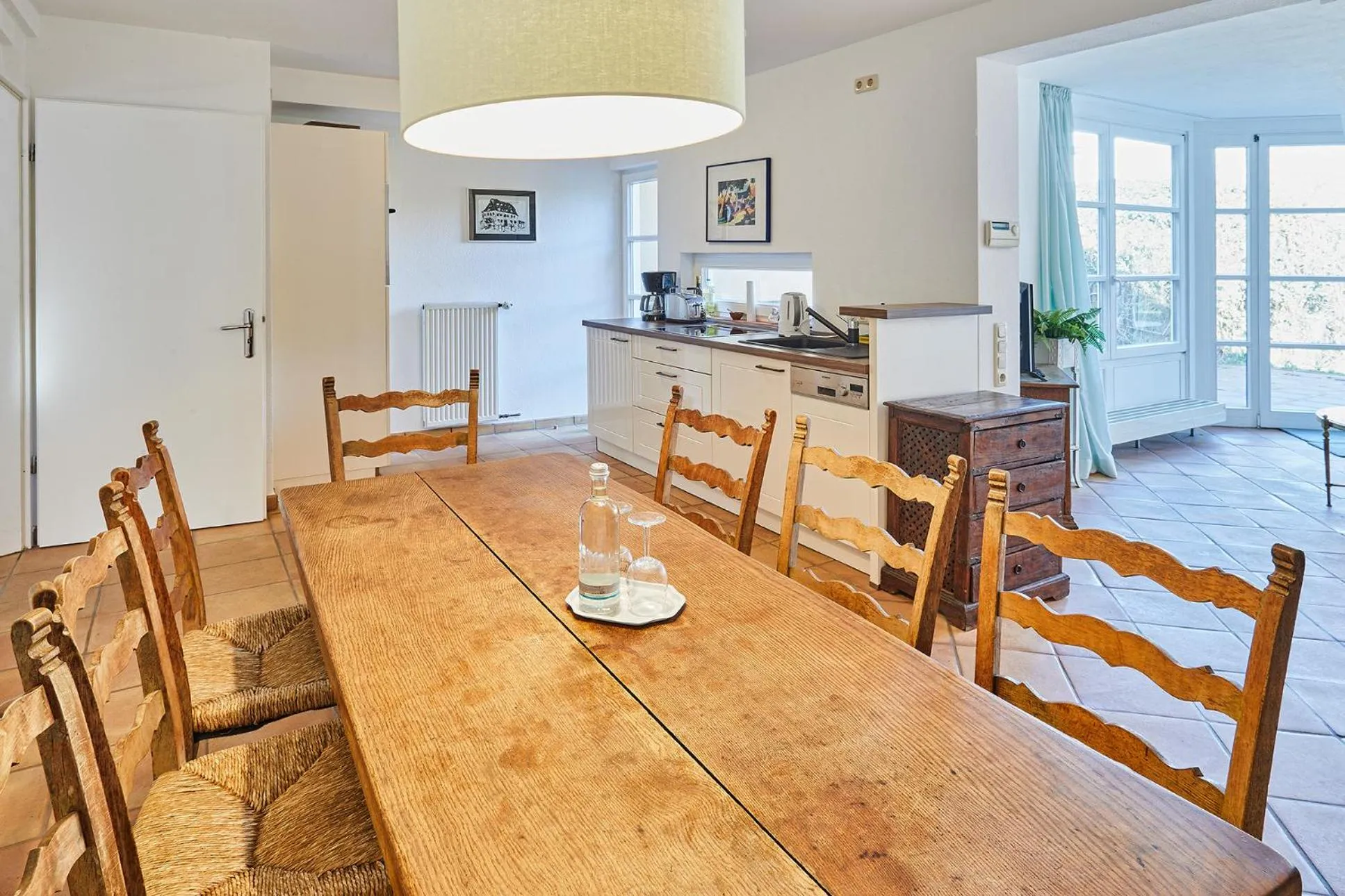 Dining area in Gutshotel Baron Knyphausen