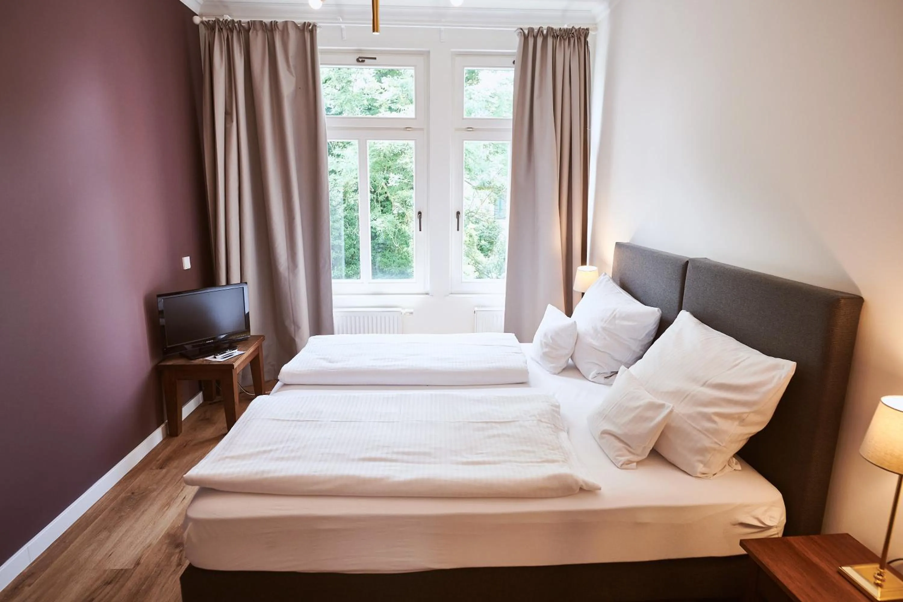 Bed in Gutshotel Baron Knyphausen