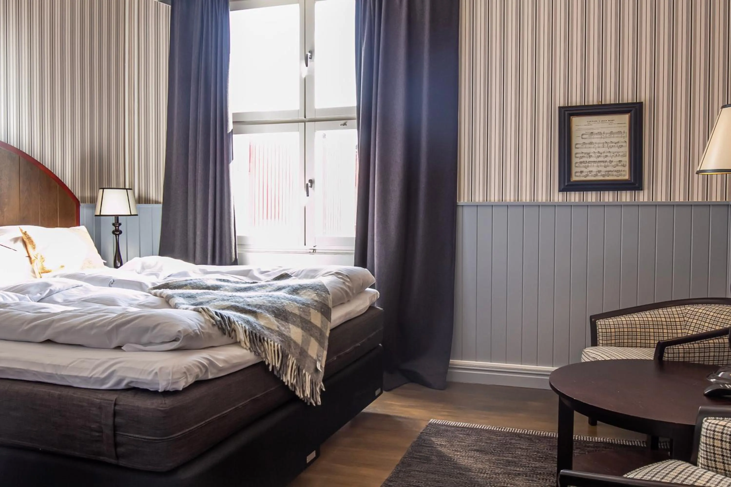 Bed in Sälens Högfjällshotell