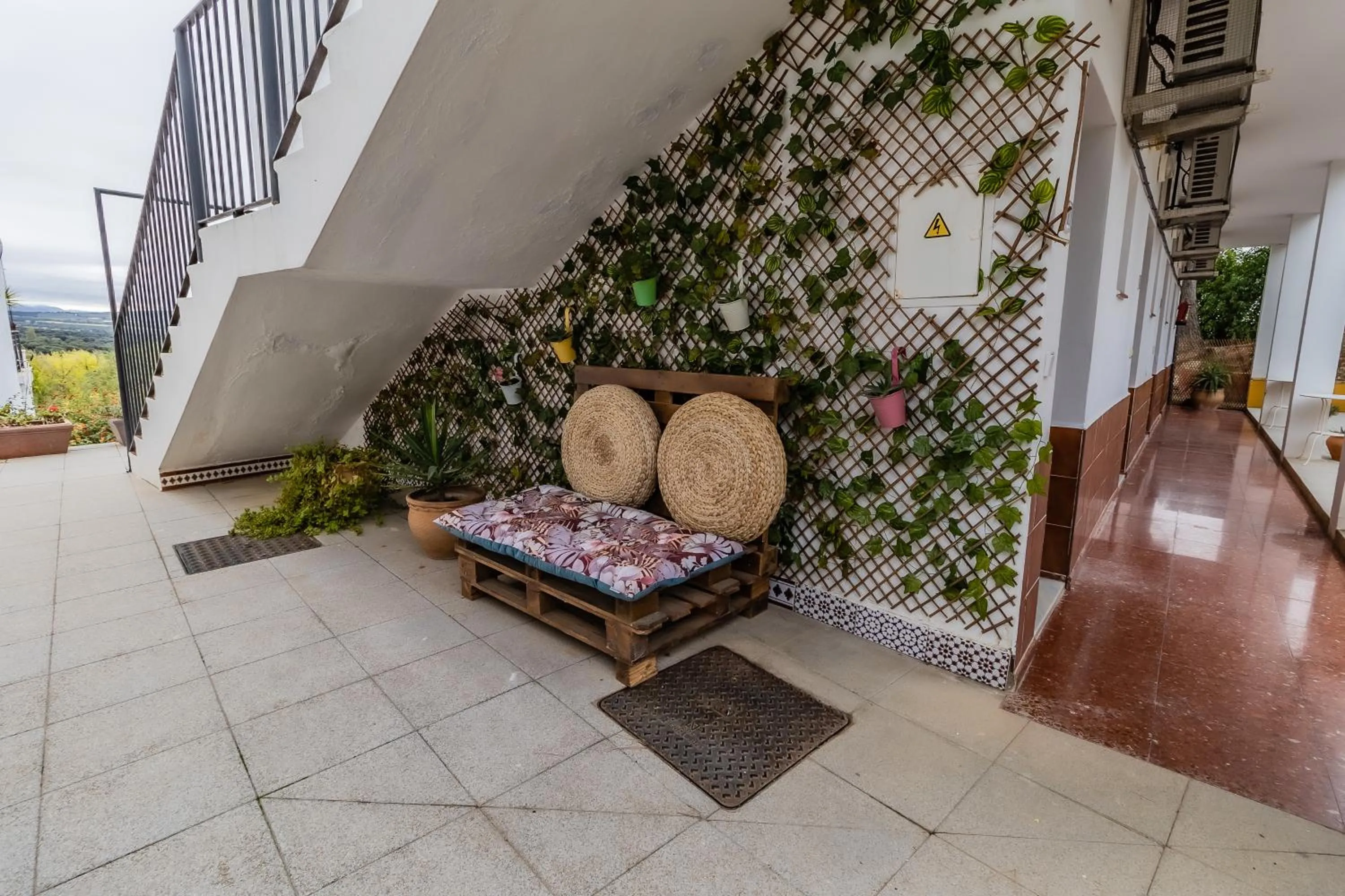 Patio in Hotel Las Errizas by Vivere Stays
