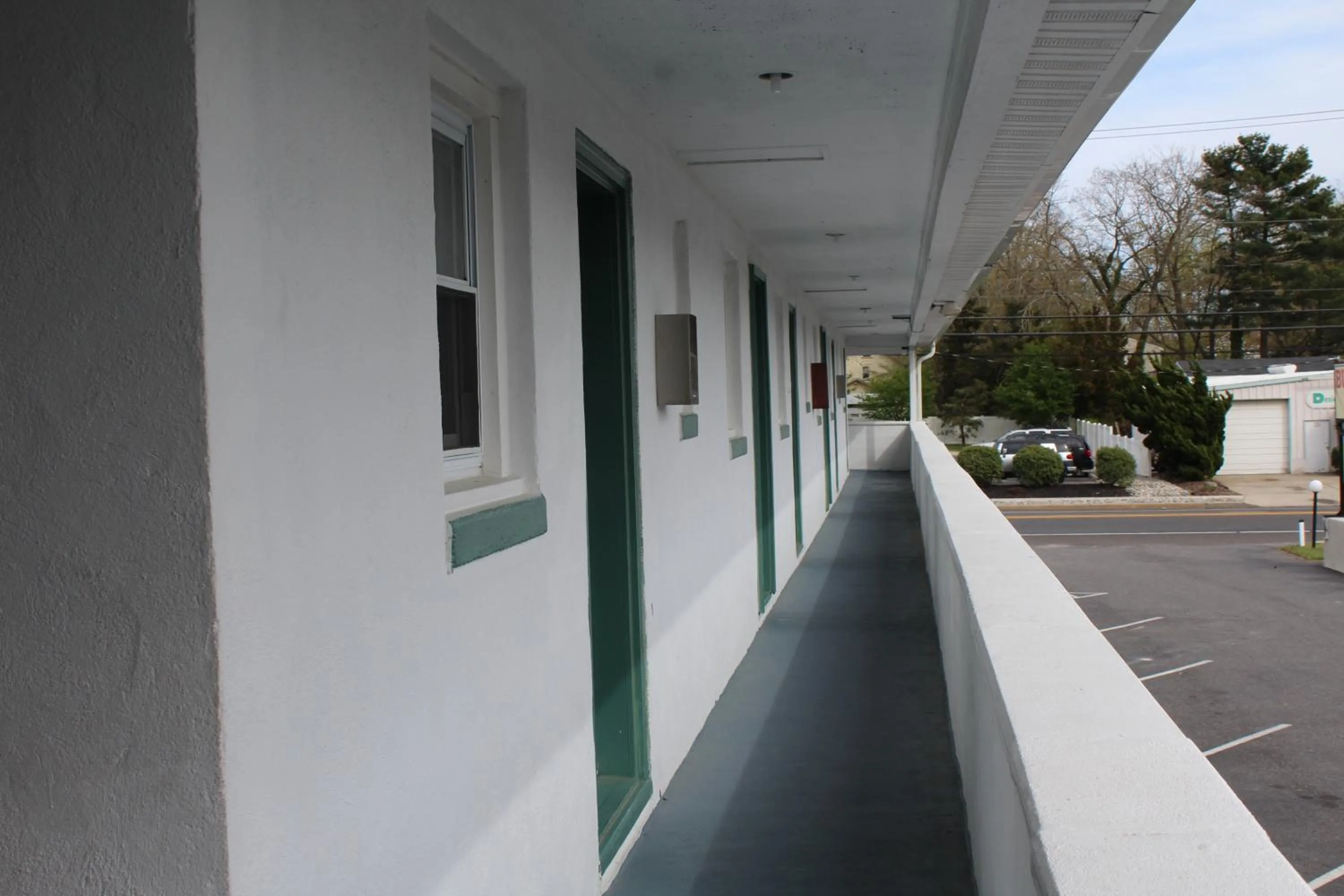 Balcony/Terrace in Budget Inn Motel Suites Somers Point