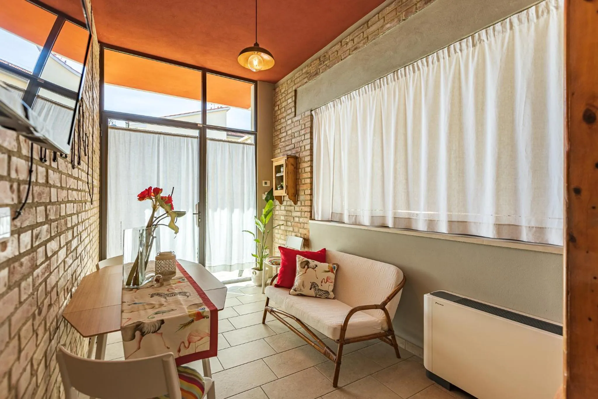 Seating area in B&B La Cornice