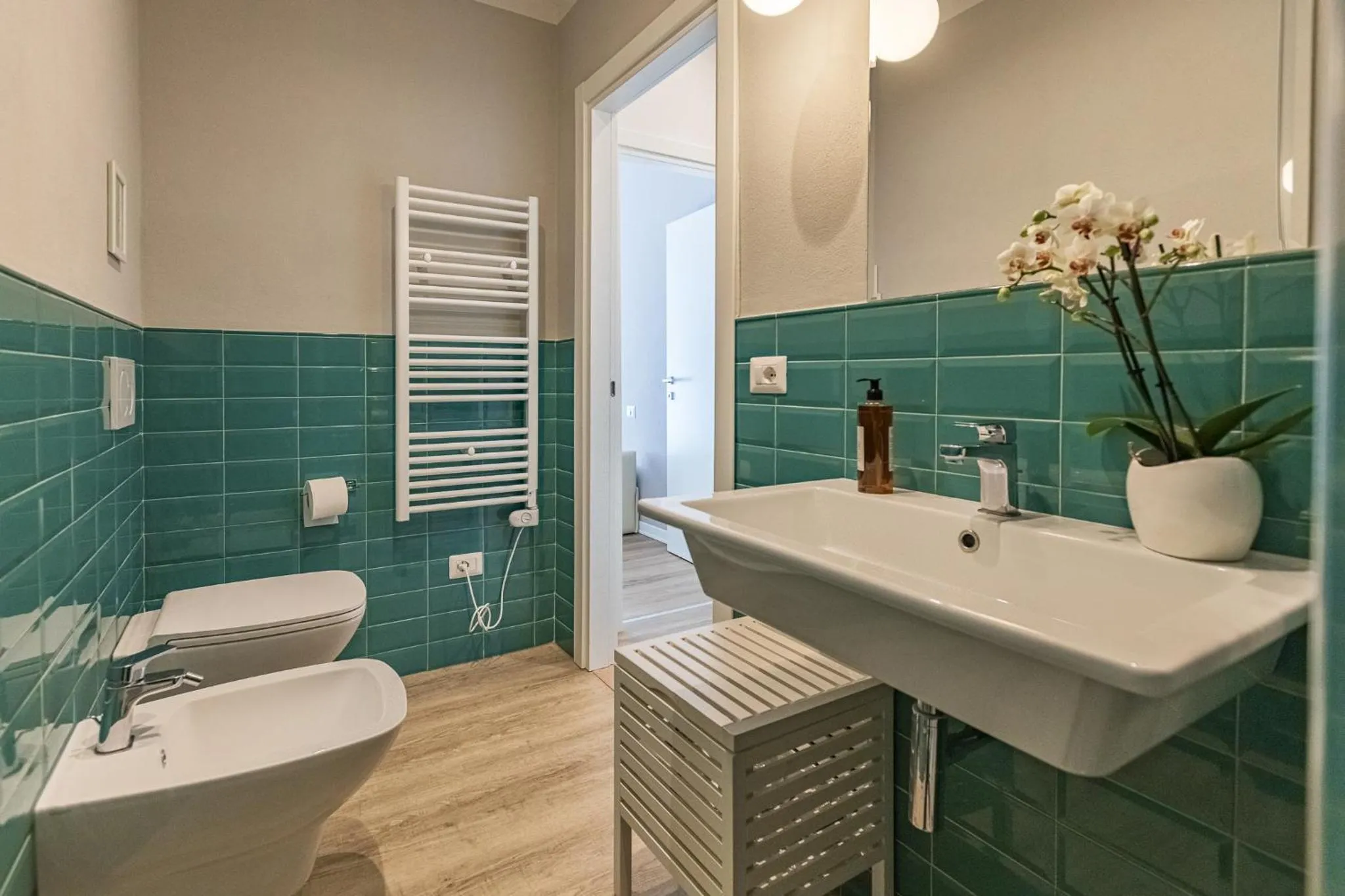 Bathroom in B&B La Cornice