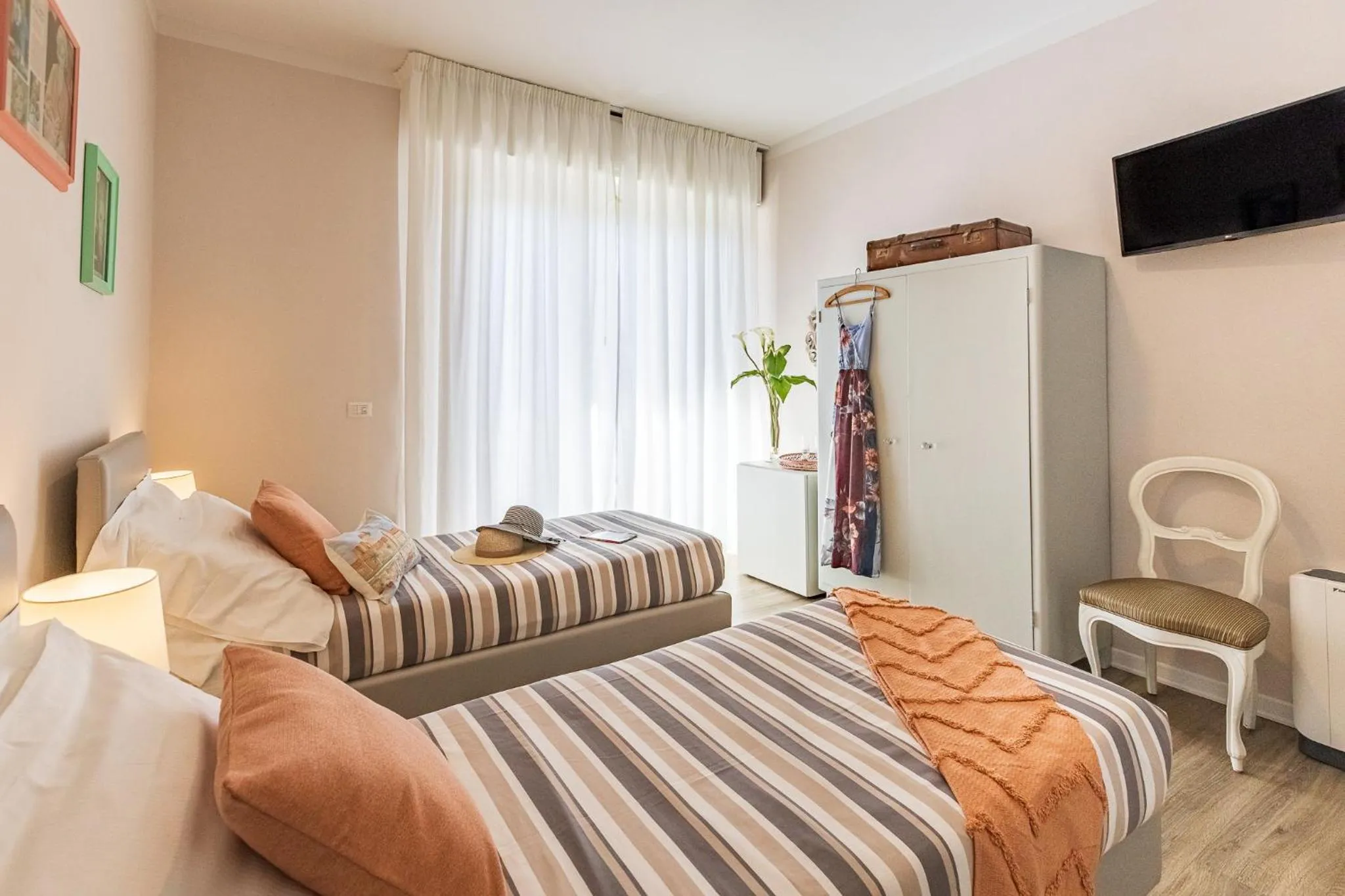 Bedroom, Bed in B&B La Cornice