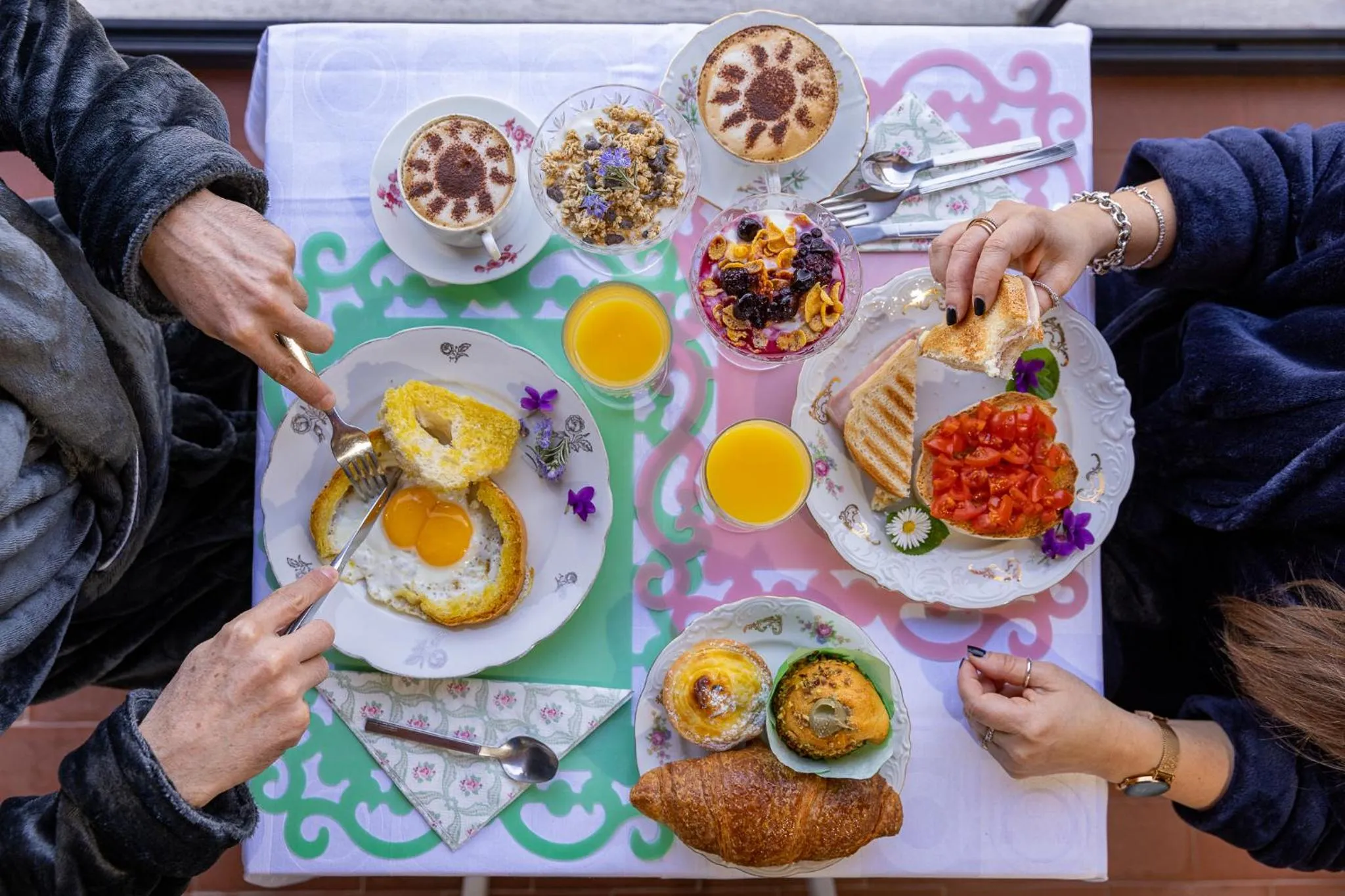Breakfast in B&B La Cornice