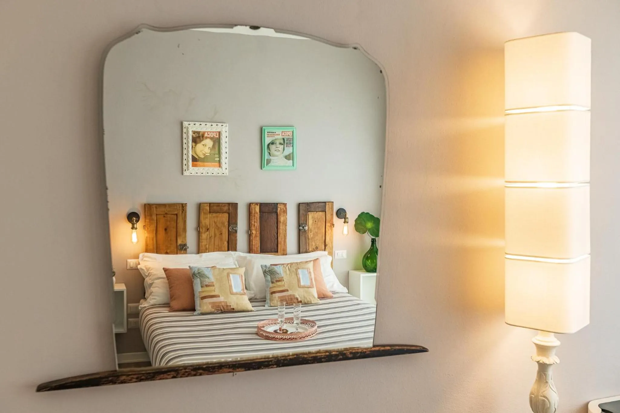 Bedroom, Bed in B&B La Cornice