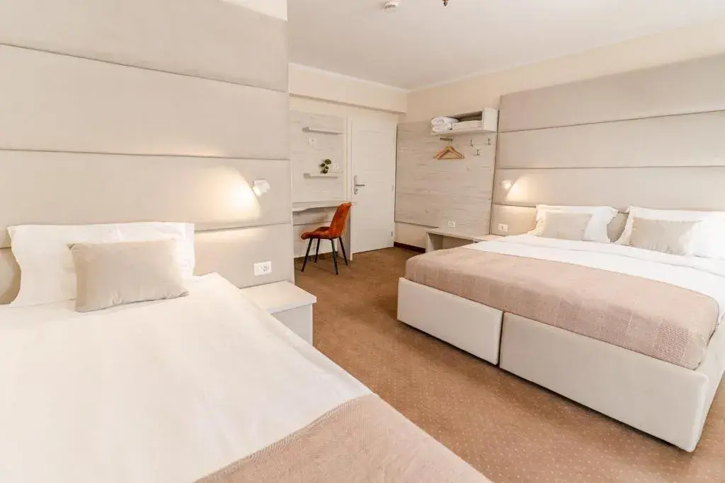 Triple Room with Private Bathroom - single occupancy in Pensiunea Elisei Triple Room with Private Bathroom - single occupancy in Pensiunea Elisei