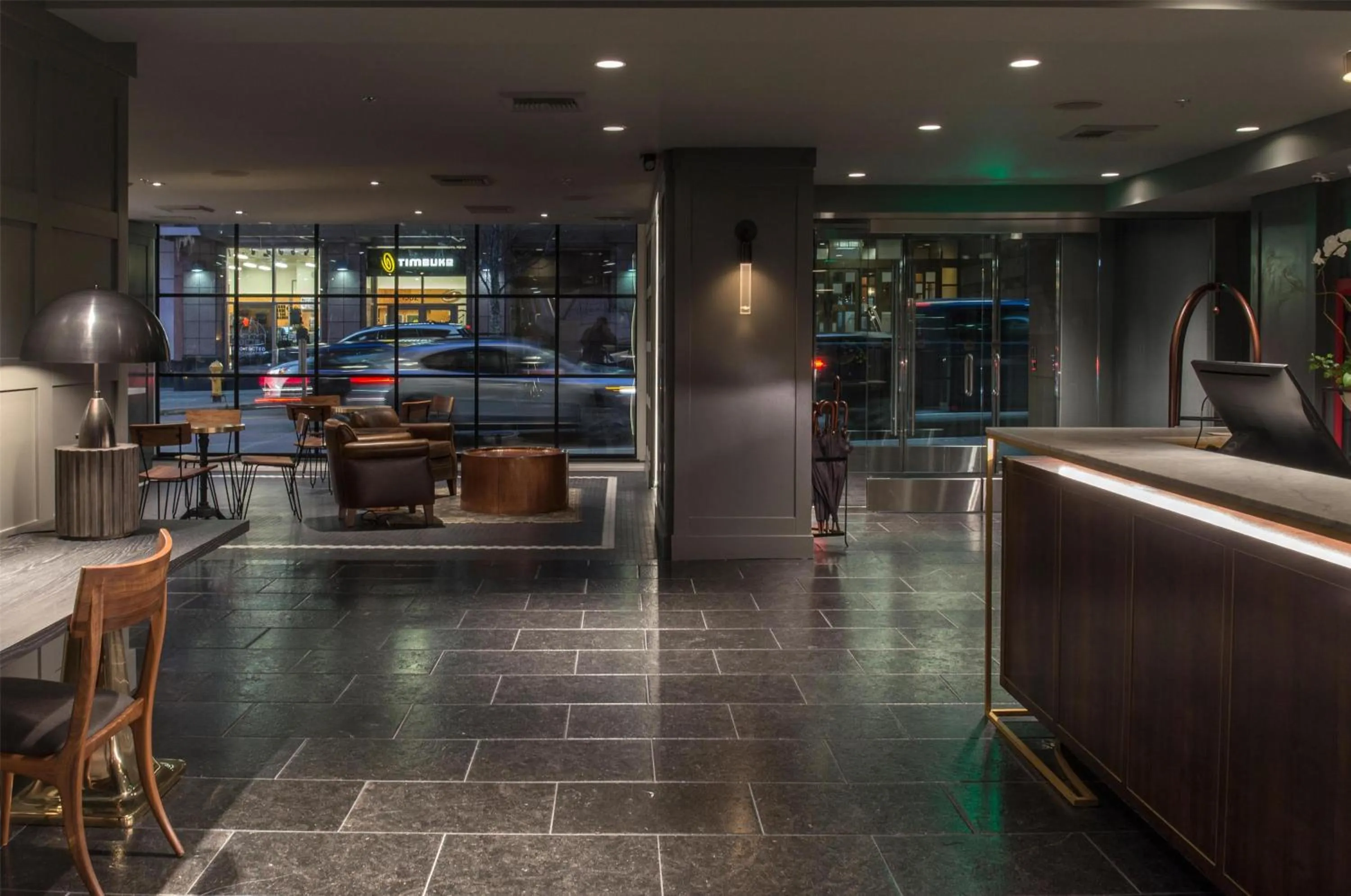 Lobby or reception in Hotel Theodore Seattle Downtown, Tapestry by Hilton