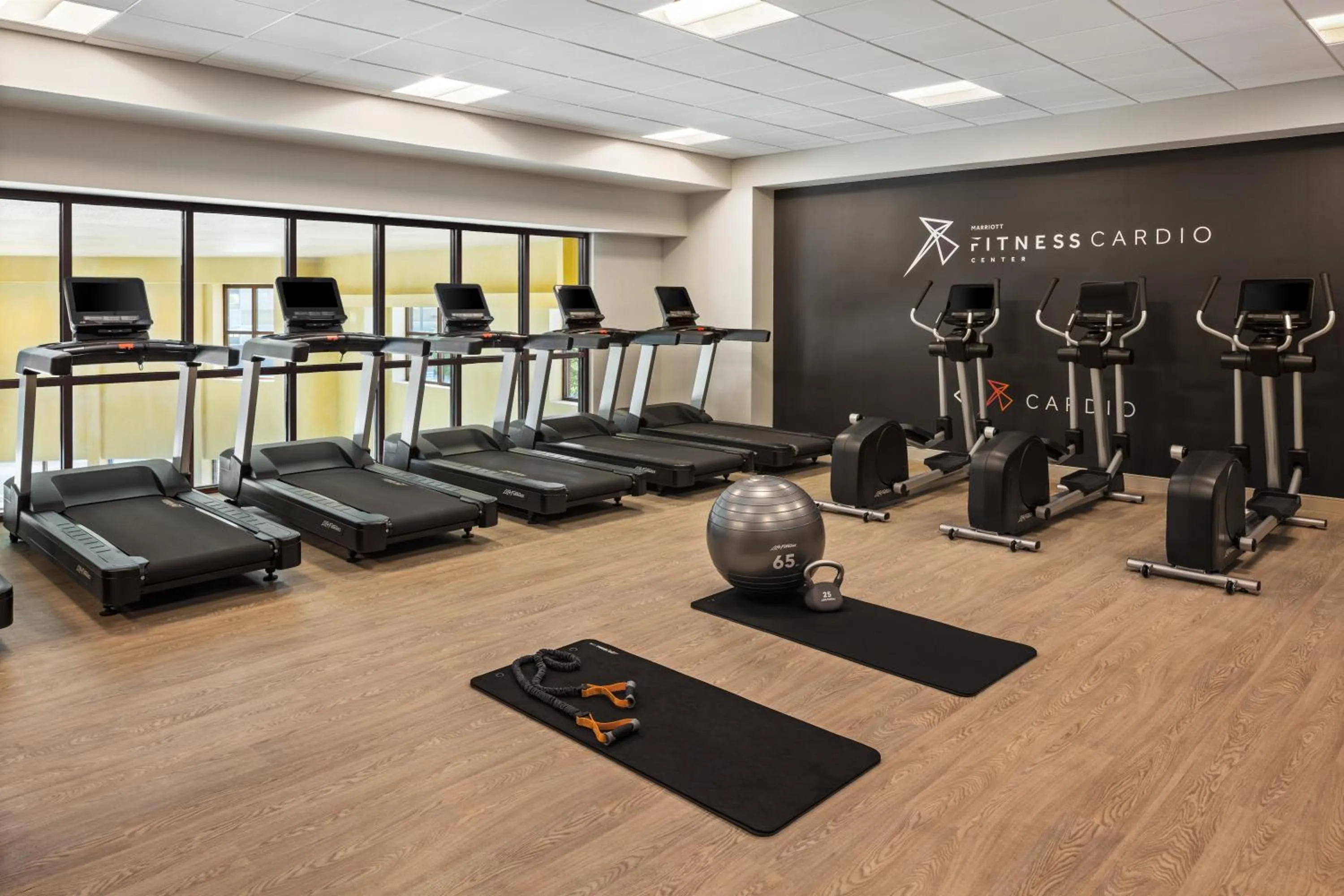 Fitness centre/facilities in Marriott Bloomington Normal Hotel and Conference Center