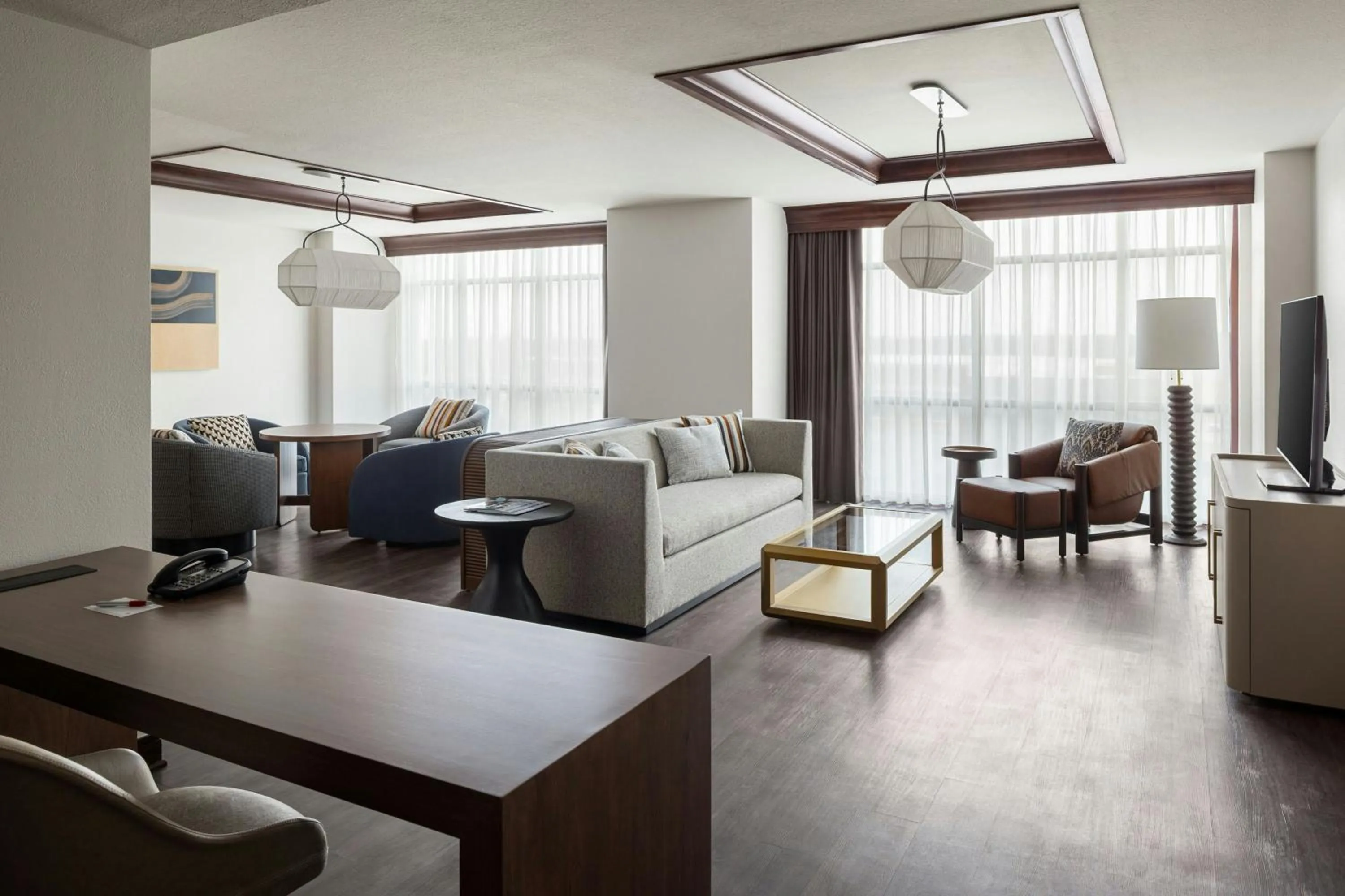 Photo of the whole room in Marriott Bloomington Normal Hotel and Conference Center