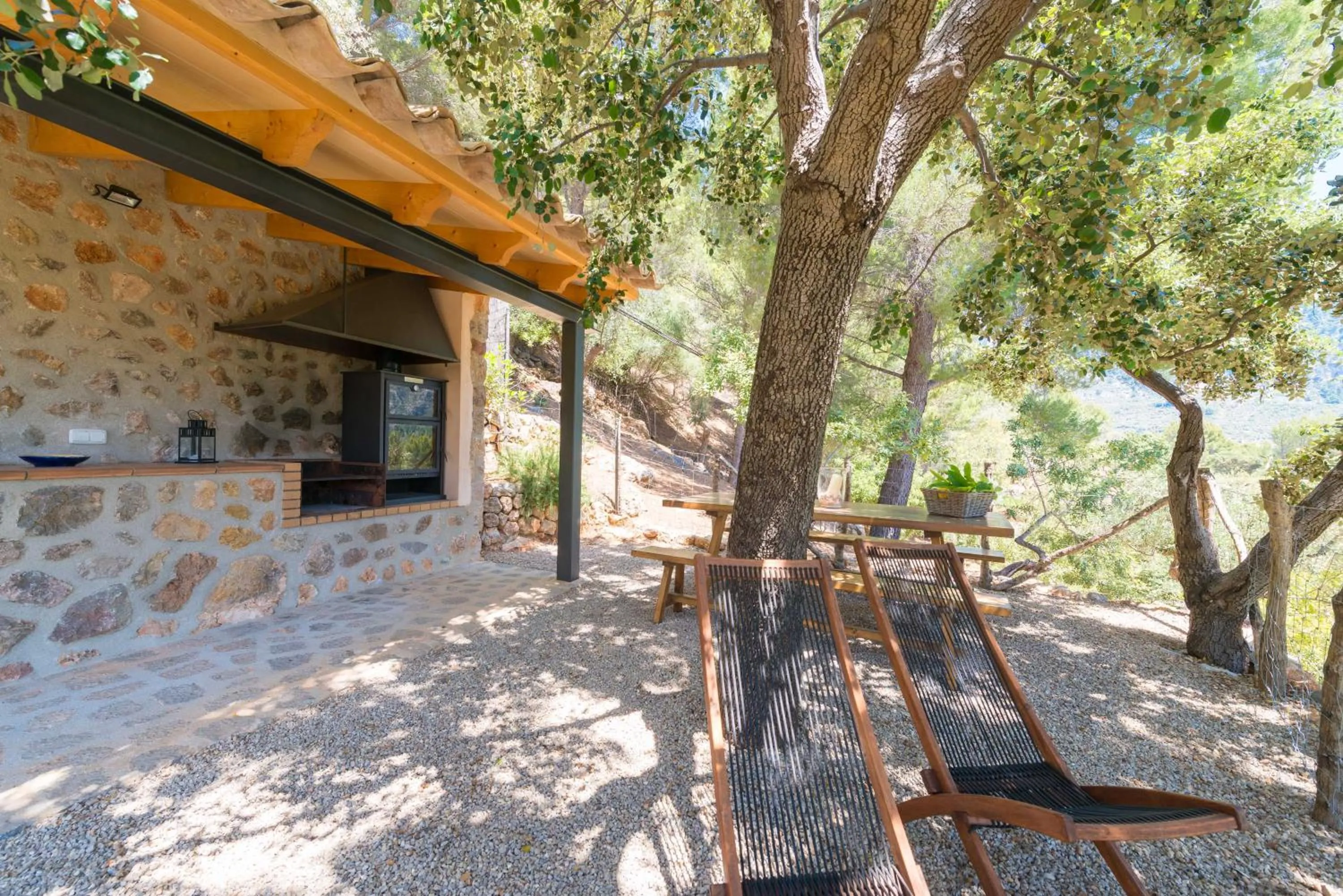 BBQ facilities in Son Bou