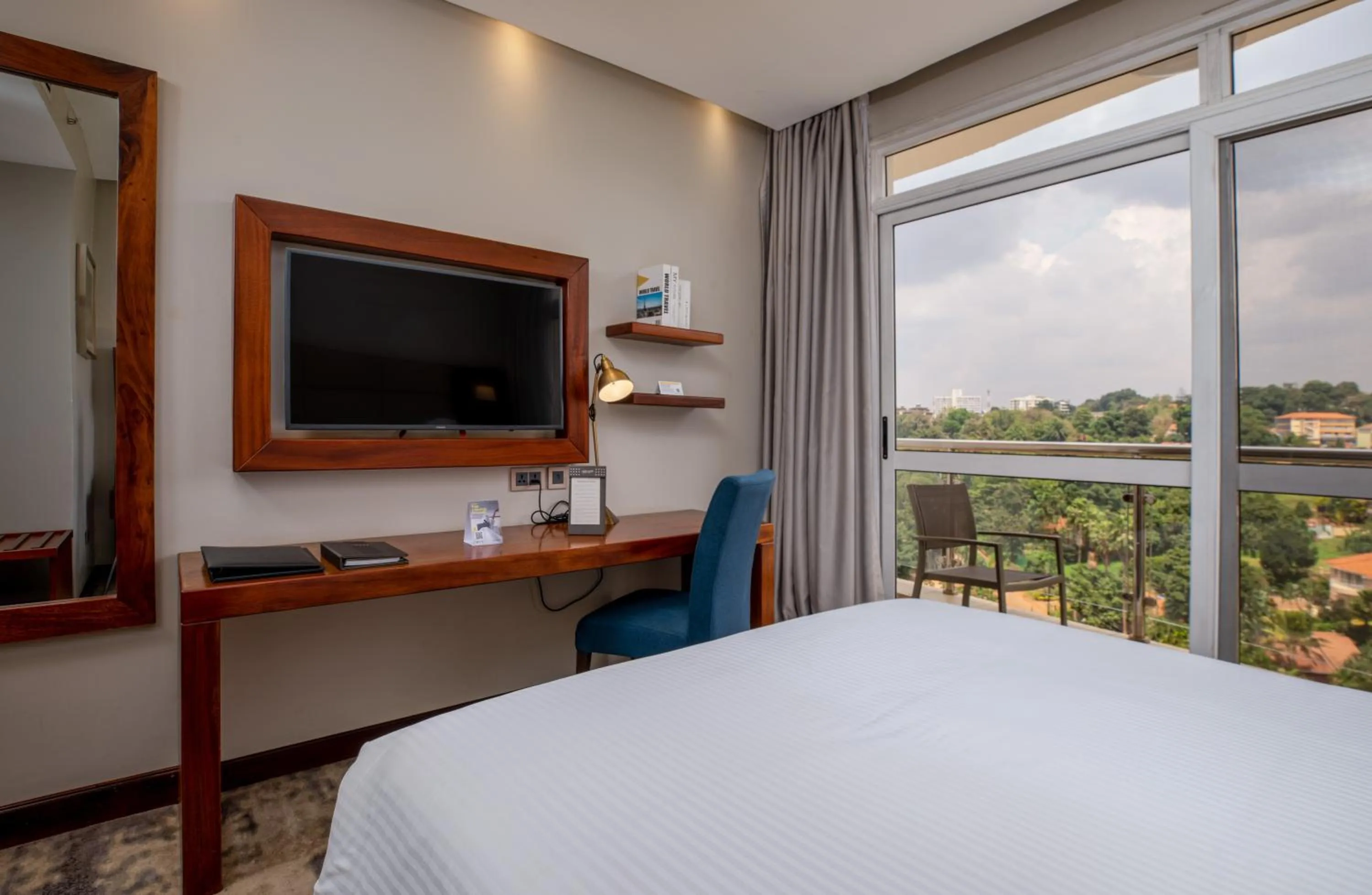 Bed in Golden Tulip Canaan Kampala