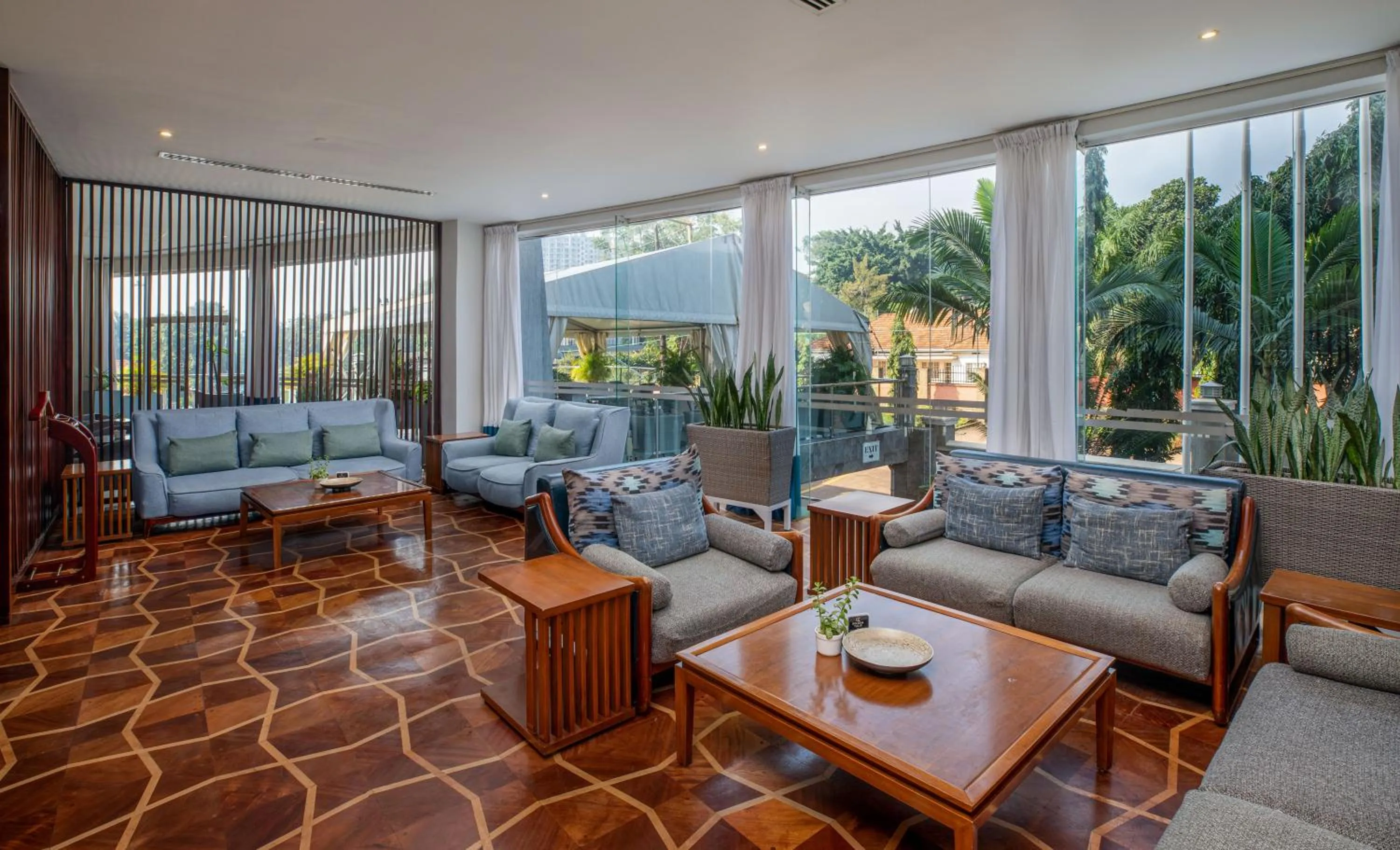 Patio in Golden Tulip Canaan Kampala