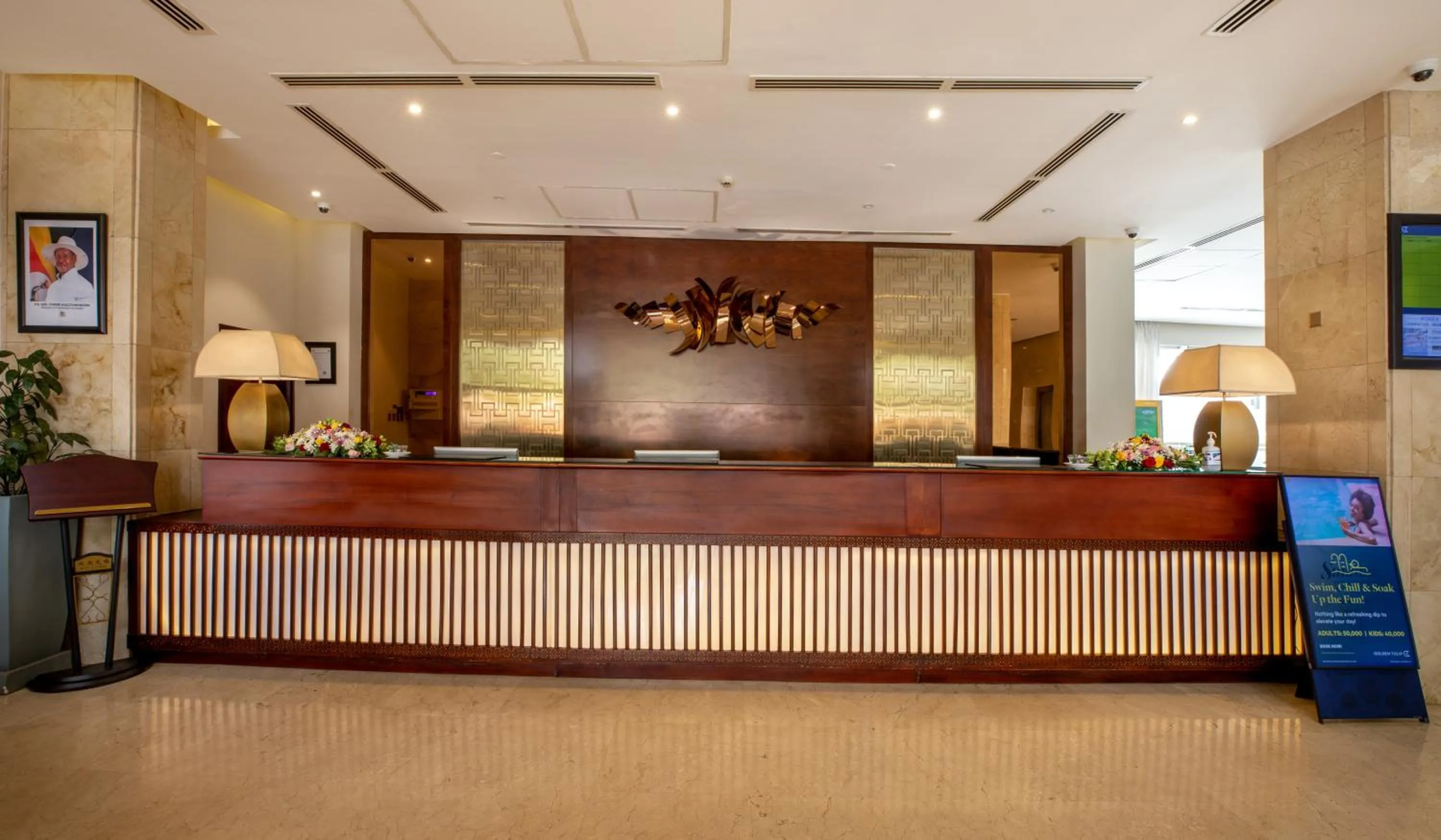 Lobby or reception in Golden Tulip Canaan Kampala