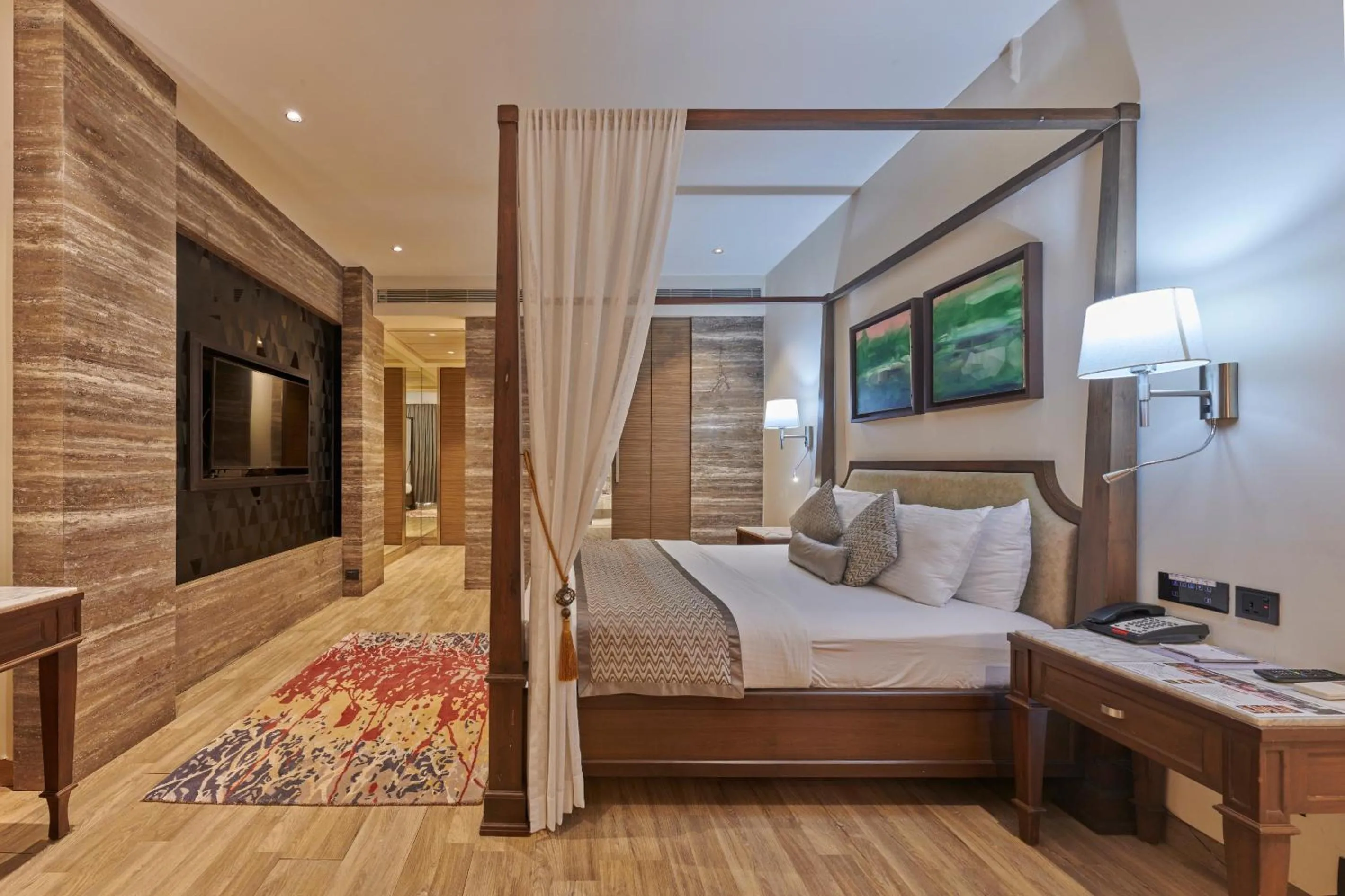 Bed in Residency Hotel Fort