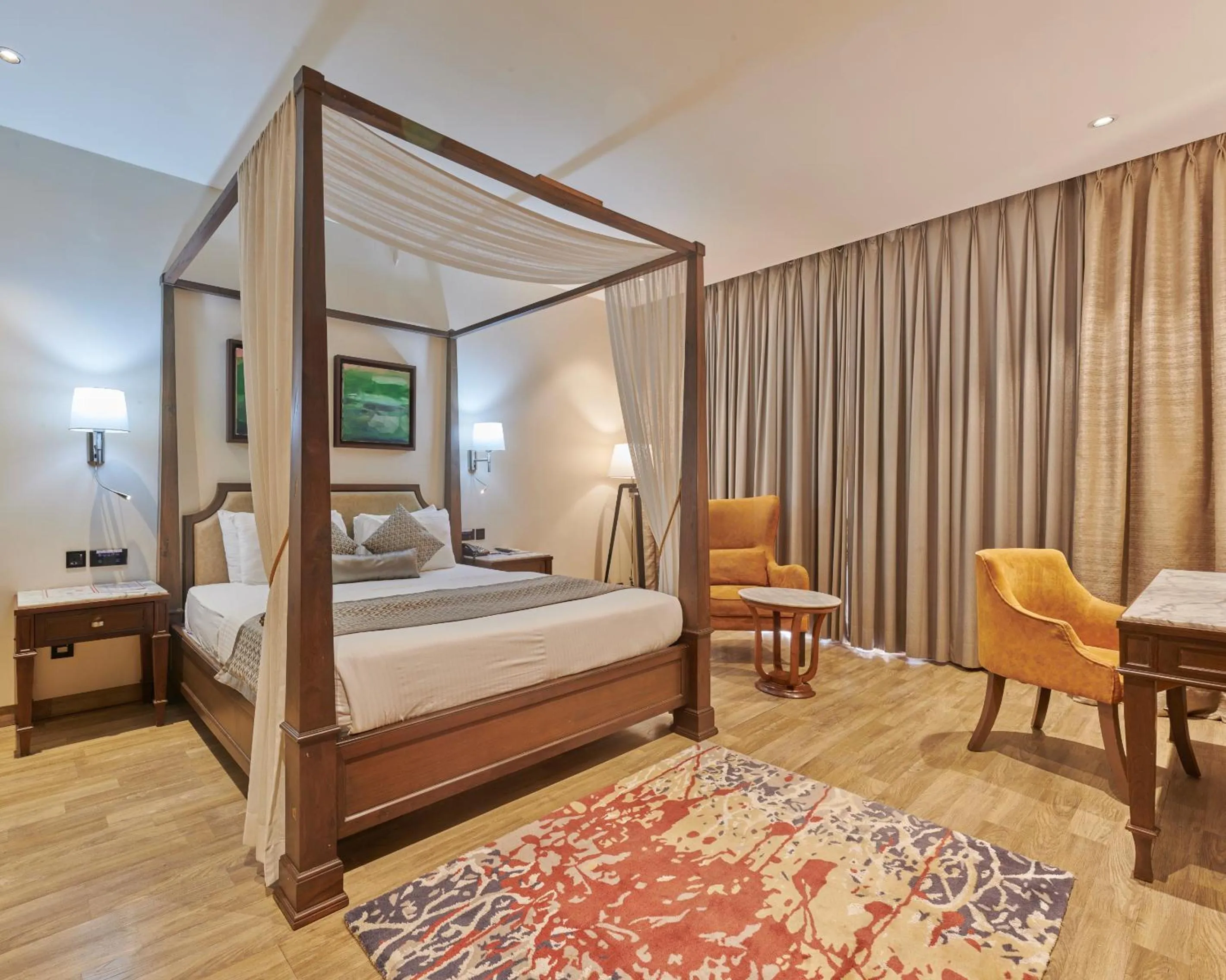 Bed in Residency Hotel Fort