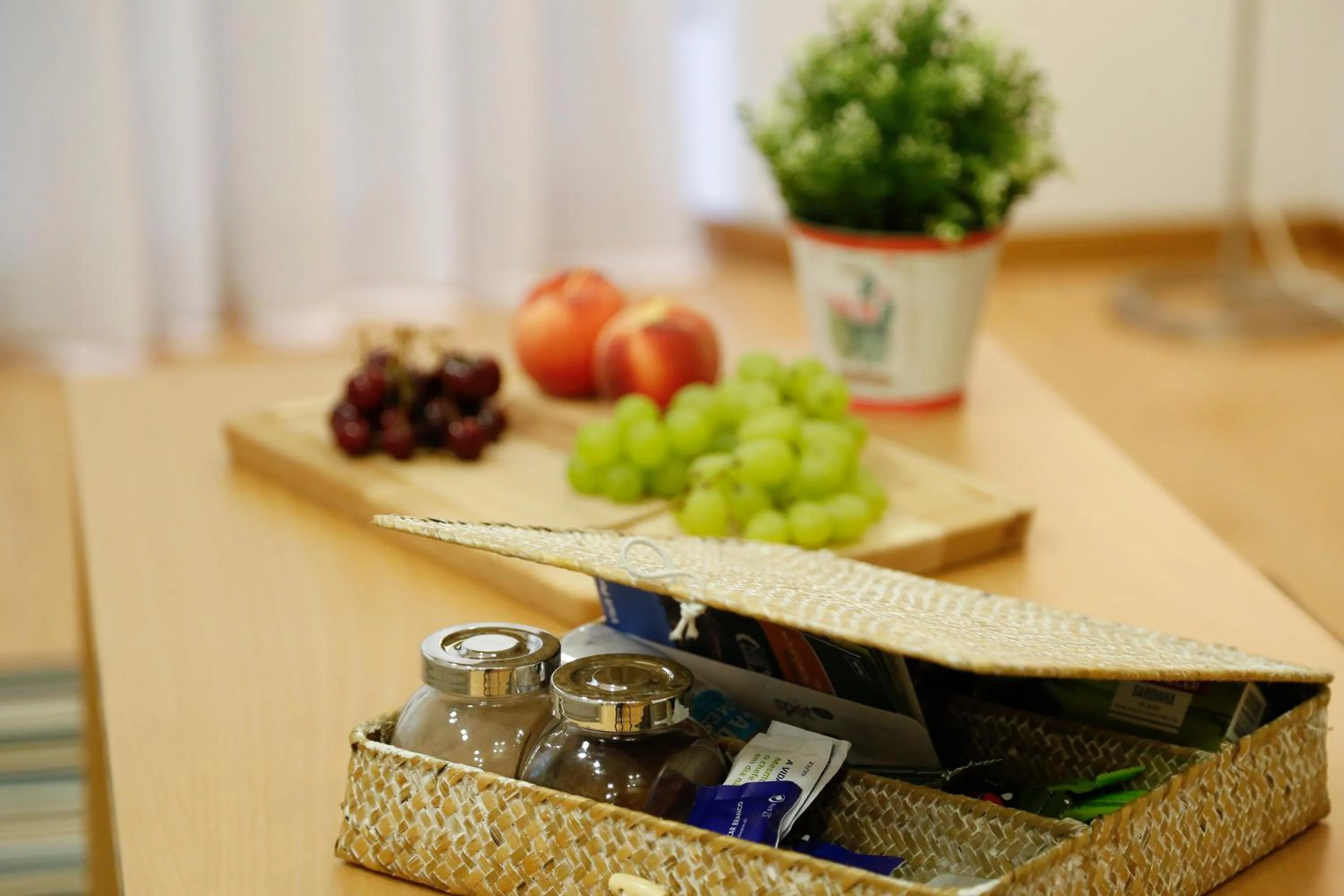 Decorative detail in Spot Apartments Trindade
