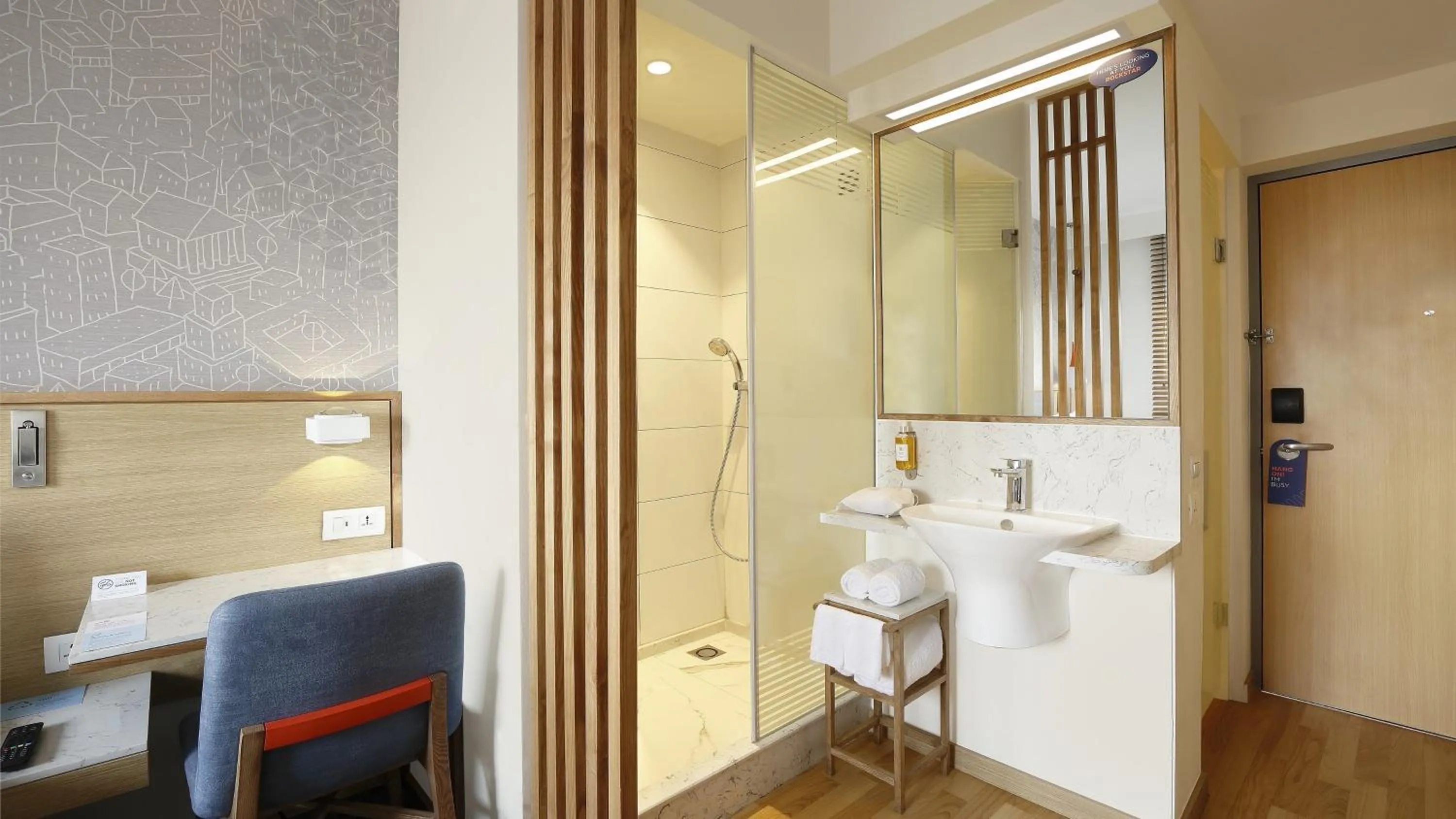 Bathroom in Holiday Inn Express Hyderabad Banjara Hills by IHG