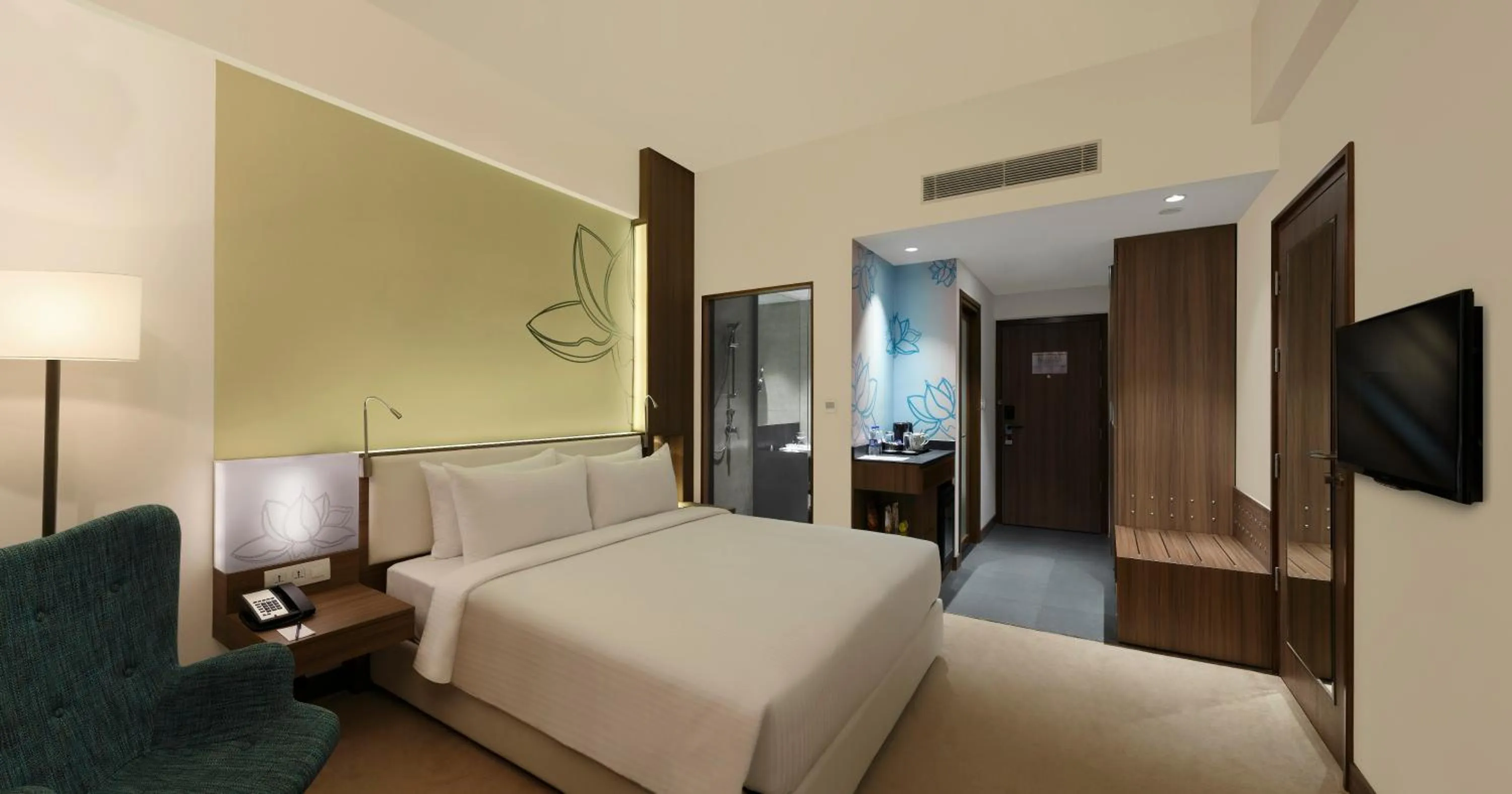 Bedroom, Bed in Mercure Chennai Sriperumbudur