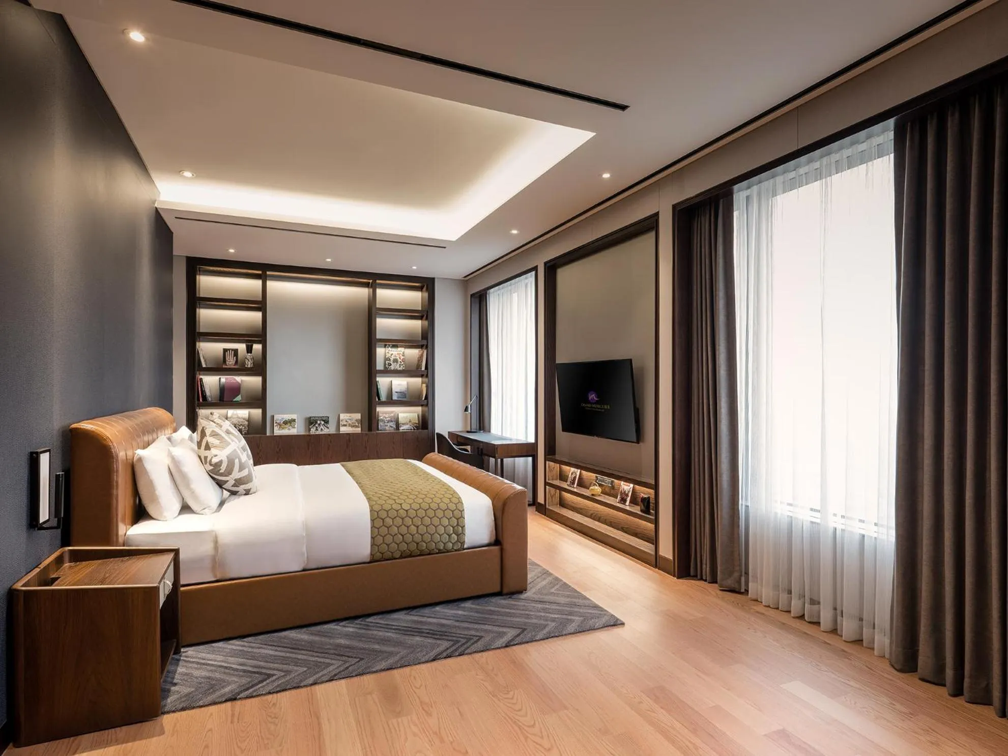 Bed in Grand Mercure Ambassador Hotel and Residences Seoul Yongsan