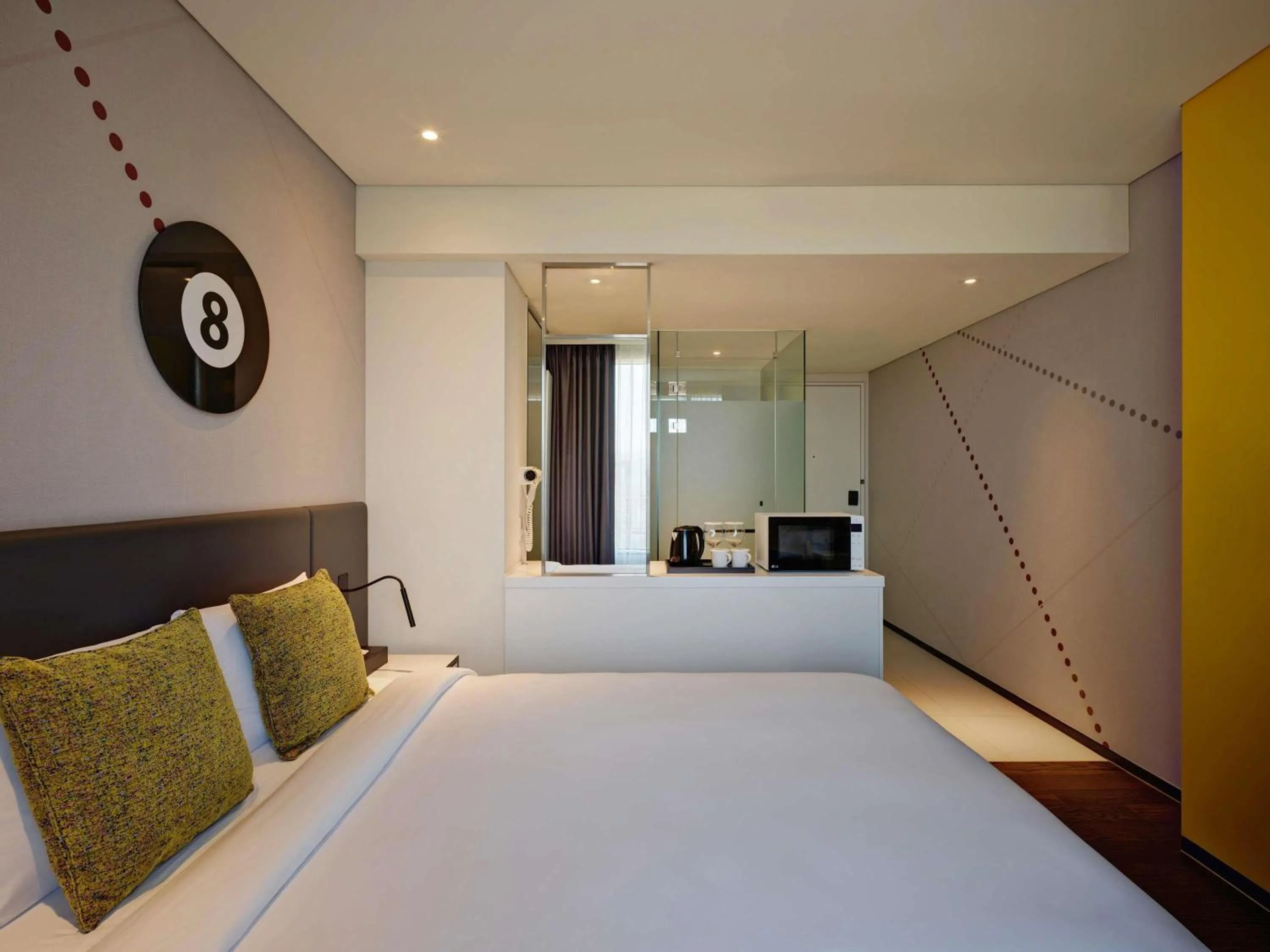 Bedroom, Bed in ibis Styles Ambassador Seoul Yongsan