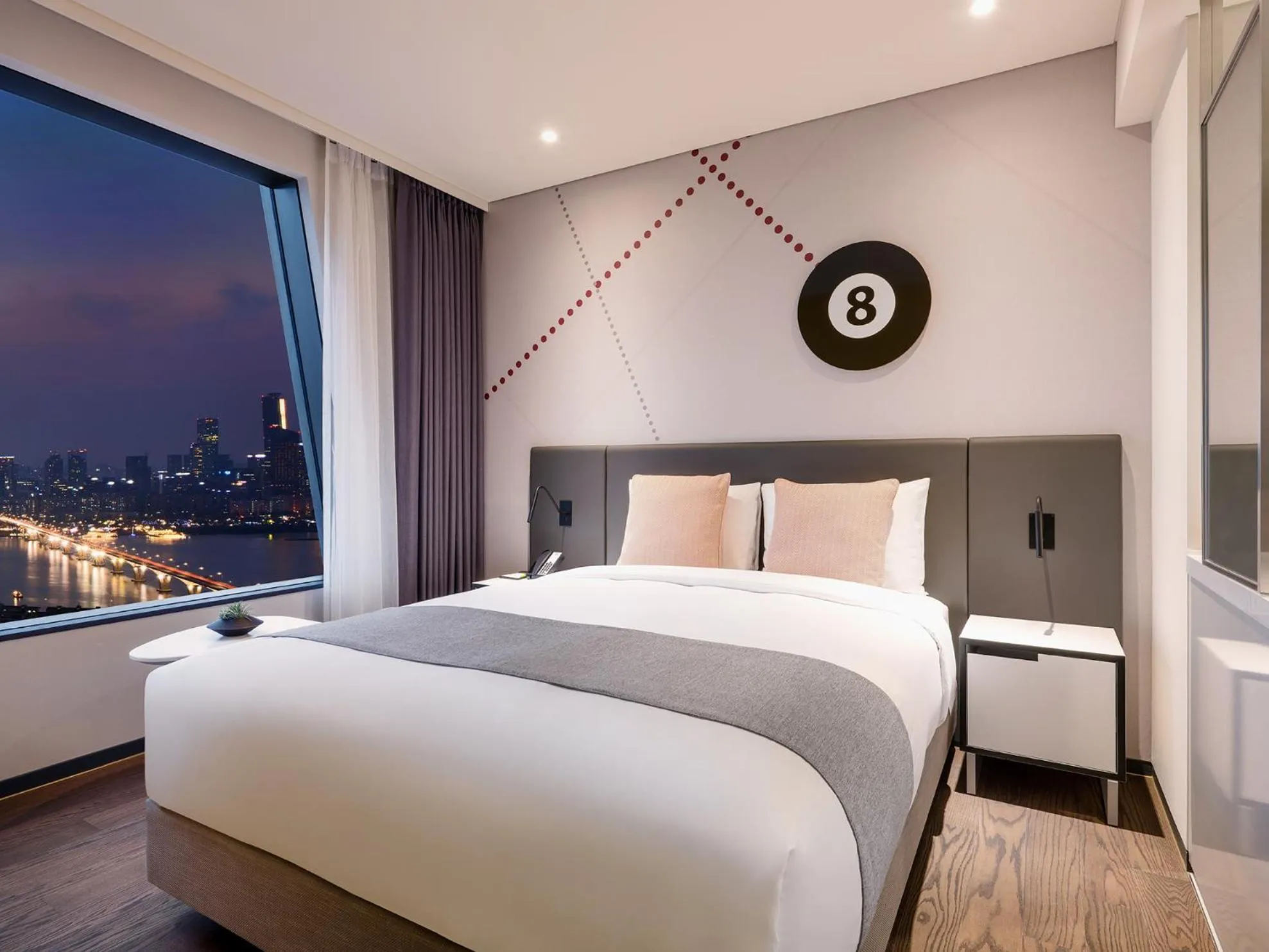 Bed in ibis Styles Ambassador Seoul Yongsan