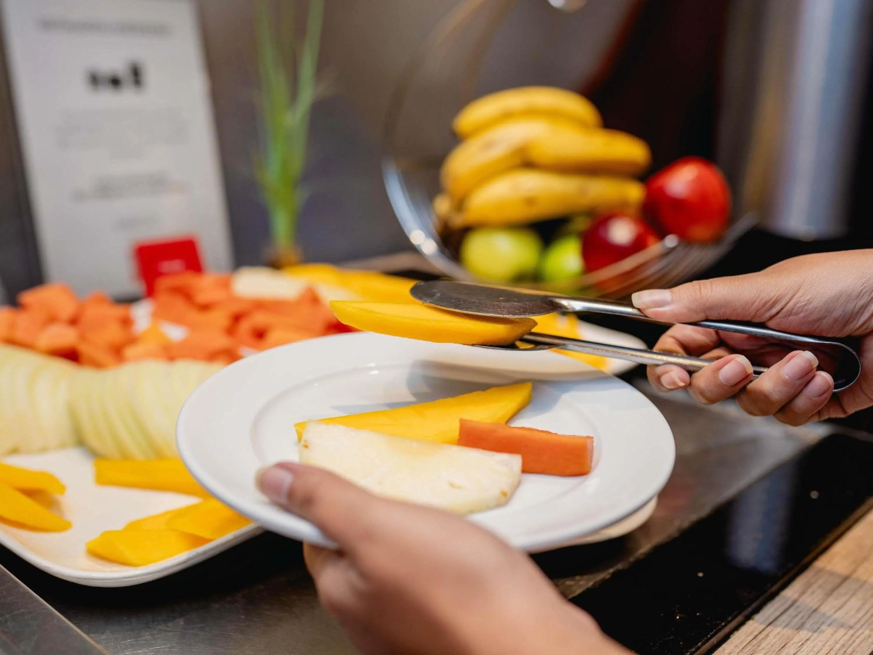 Breakfast in ibis Asuncion