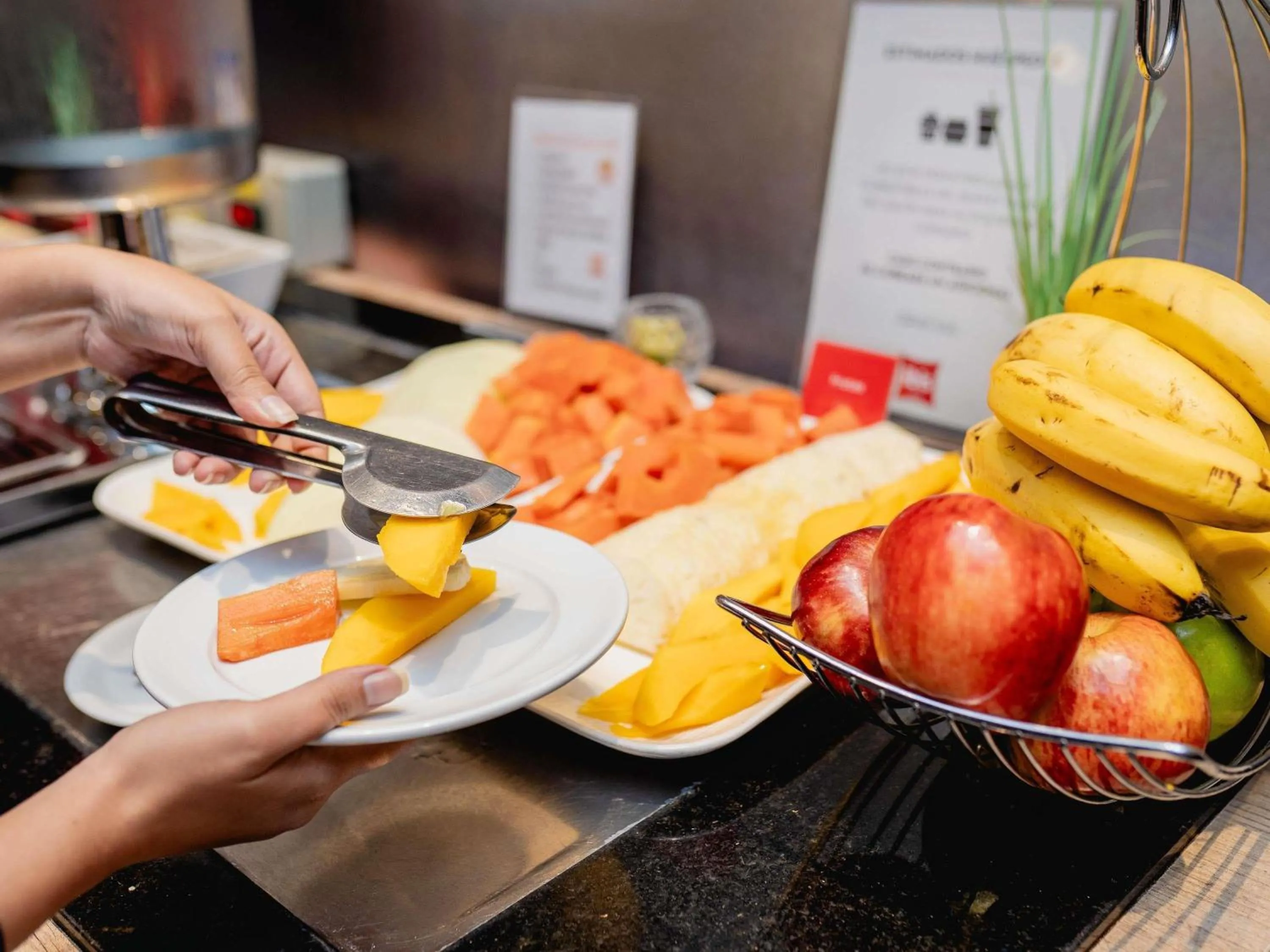 Breakfast in ibis Asuncion