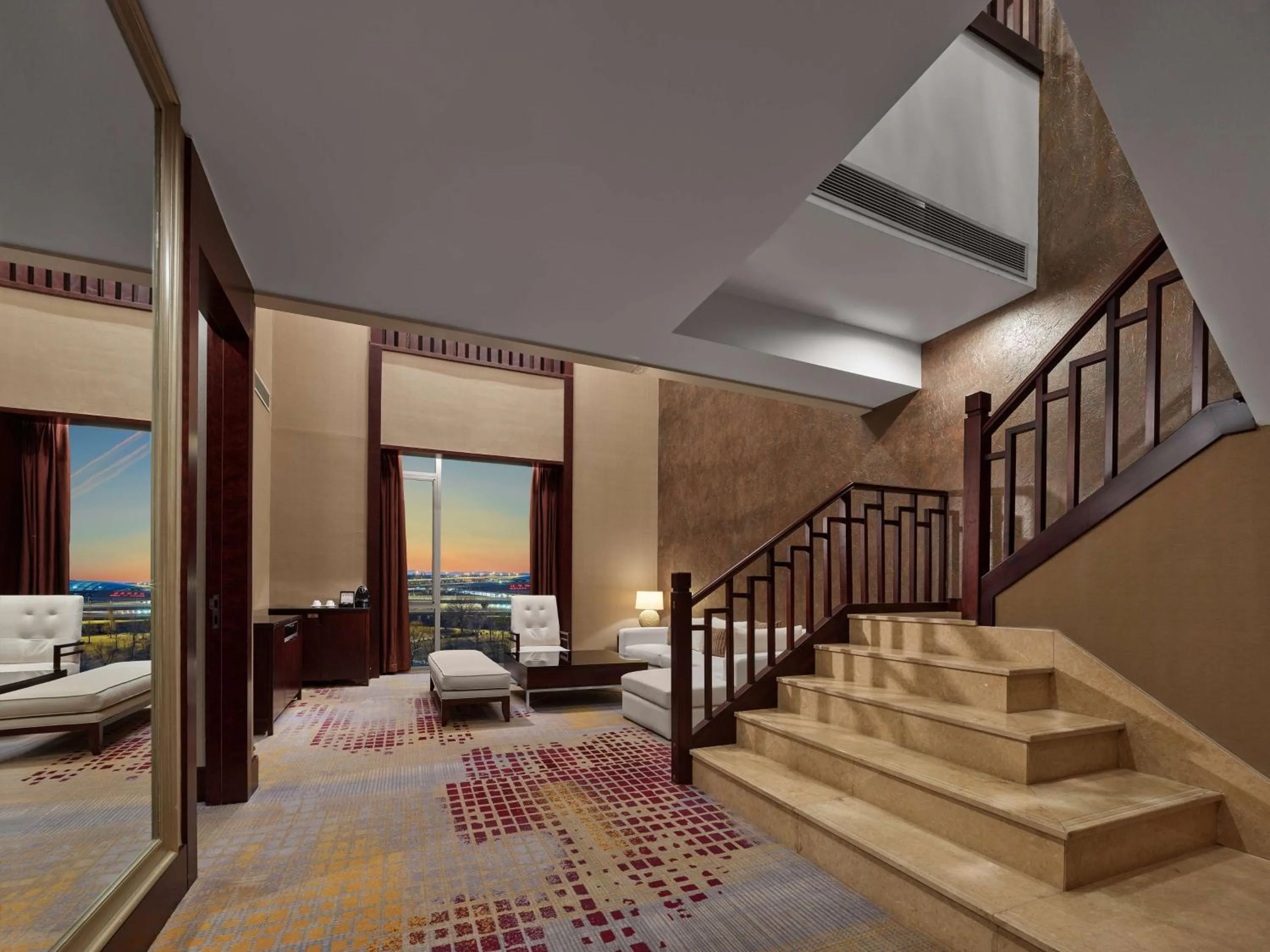 Living room in Hilton Beijing Capital Airport