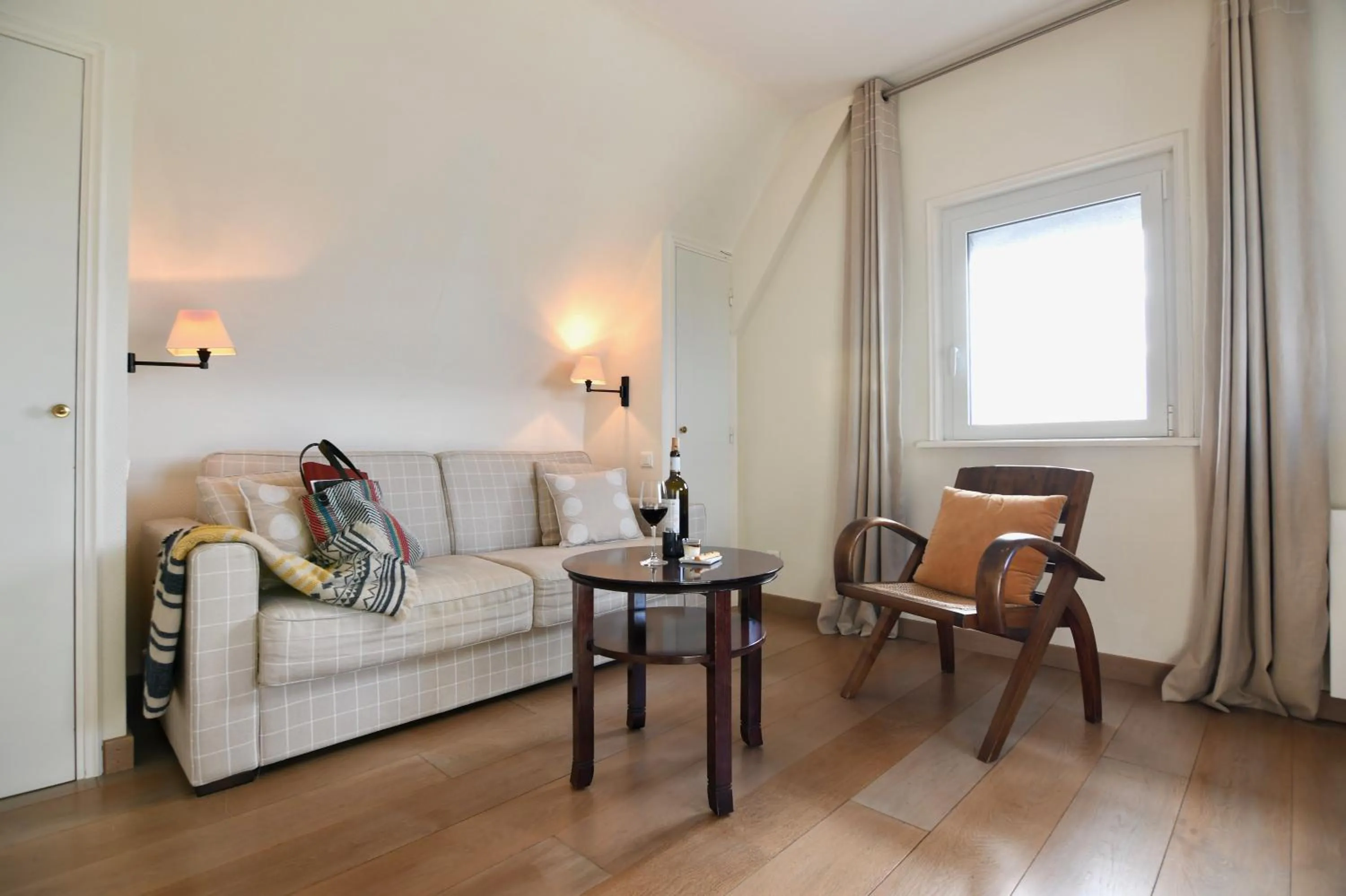 Living room in Brittany & Spa Relais & Châteaux