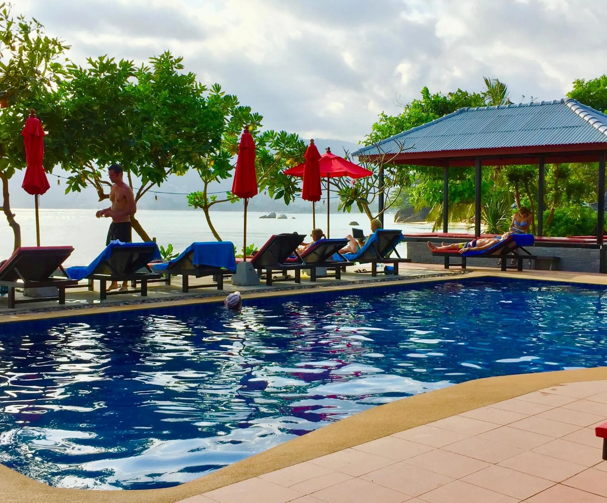 Swimming pool in Cinnamon Beach Villas