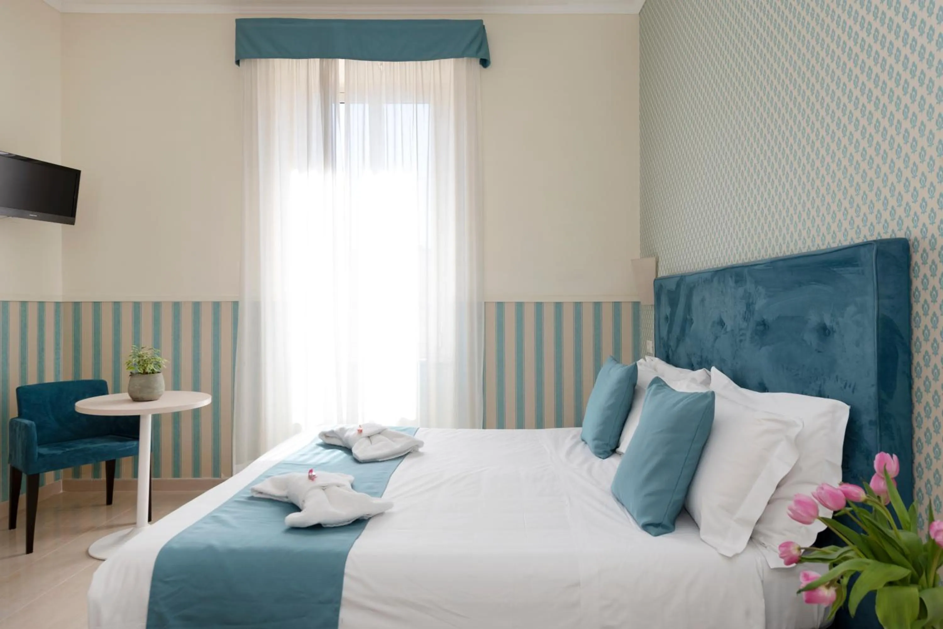 Bedroom, Bed in Hotel Parker - Gruppo BLAM HOTELS